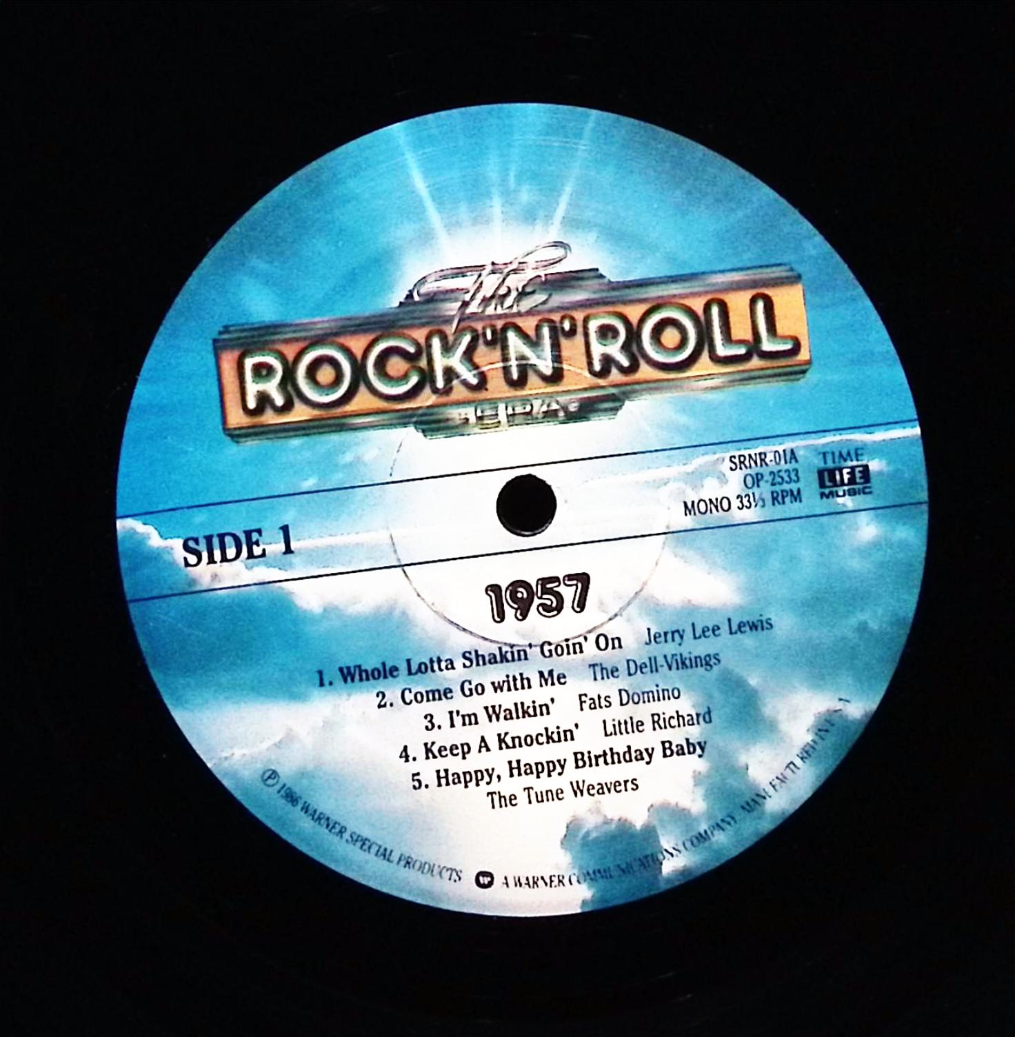 Various Artists The Rock 'n' Roll Era: 1957 12" LP 1986 SRNR-01 Rock/SIDE 1 — image 3
