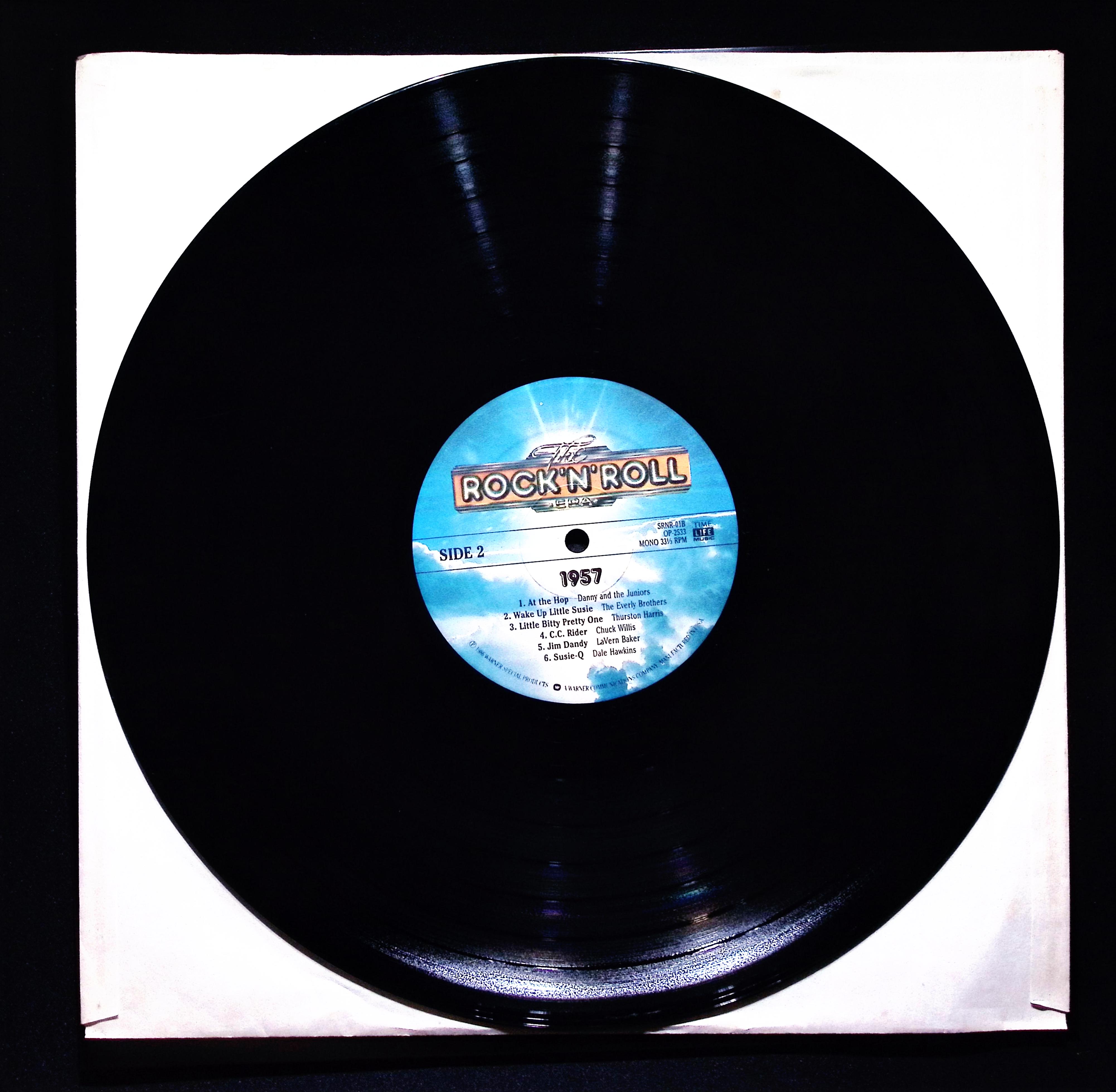 Various Artists The Rock 'n' Roll Era: 1957 12" LP 1986 SRNR-01 Rock/SIDE 1 — image 4