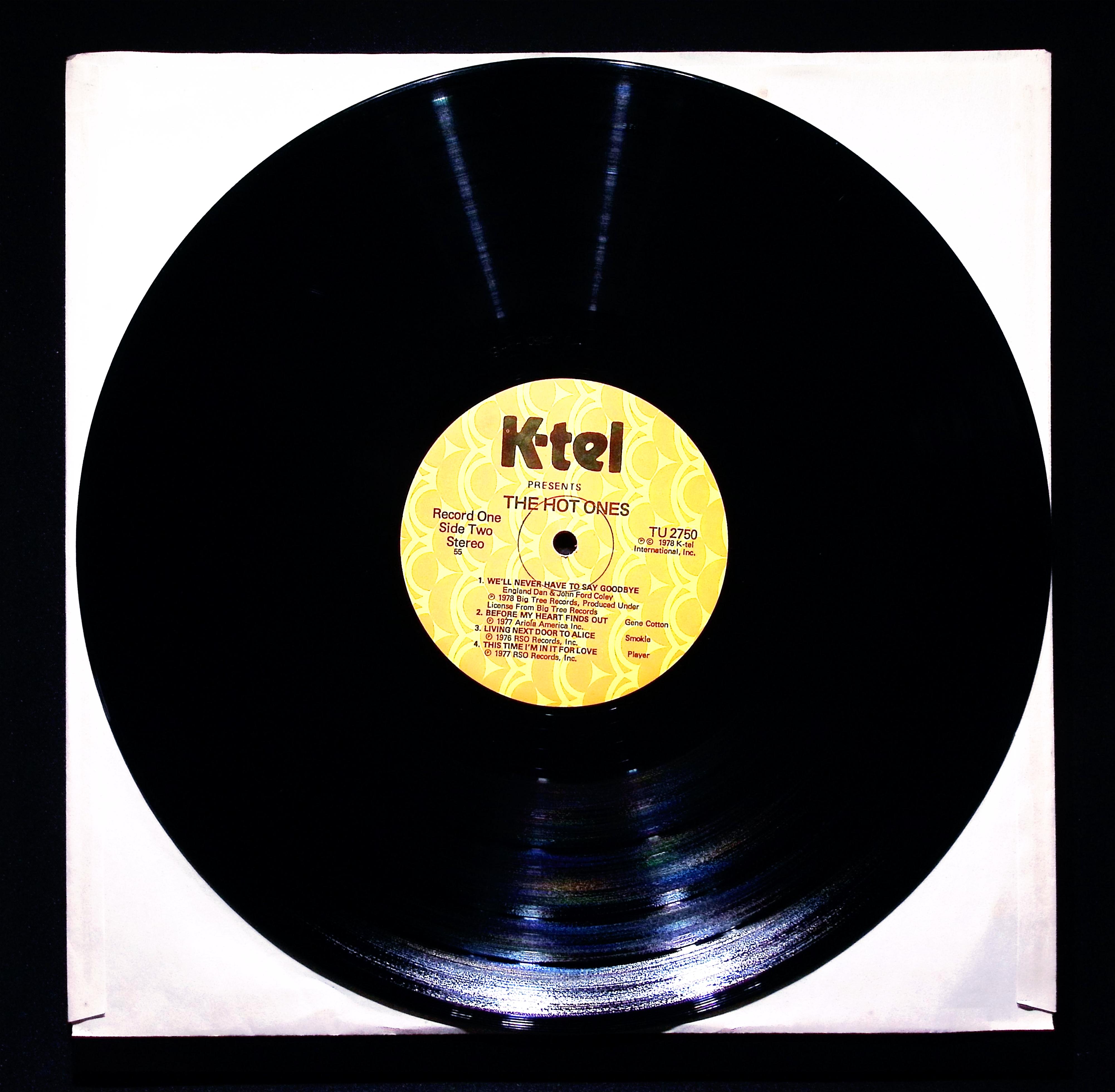 Various The Hot Ones 12" LP 1978 TU 2750 Electronic — image 4