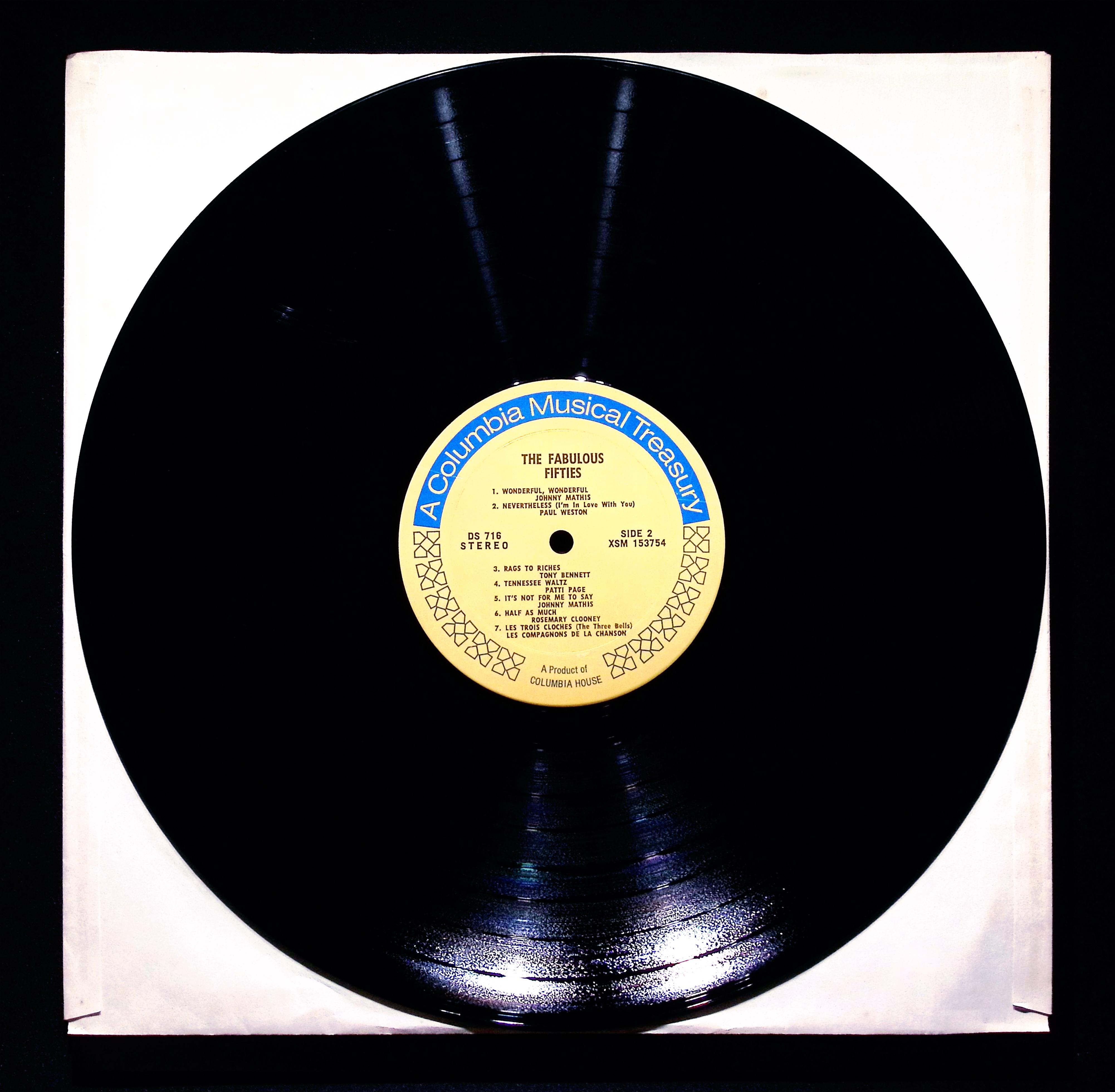 Various Artists The Fabulous Fifties 1970 Columbia House DS 716 Pop Vocal LP — image 2