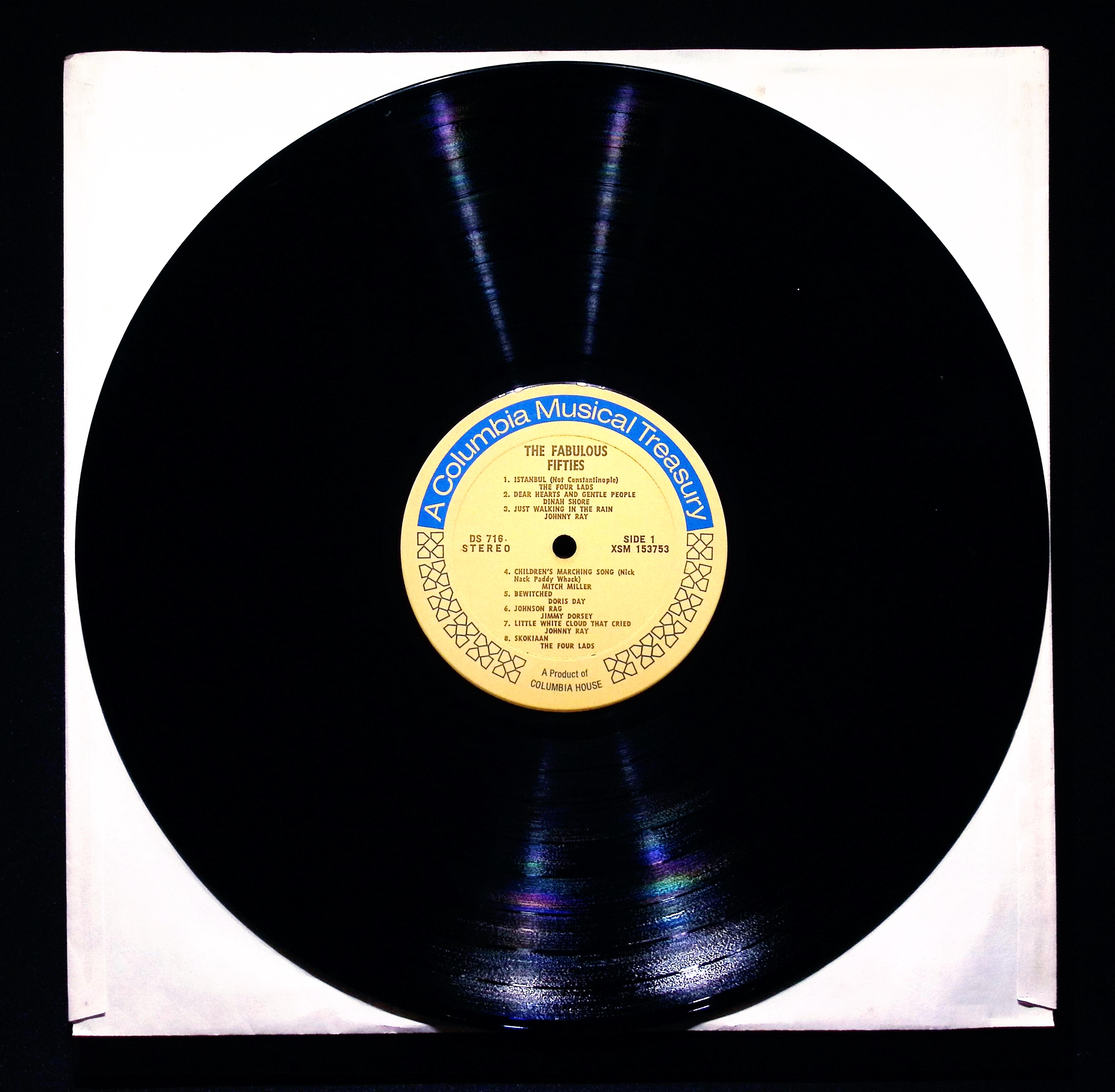 Various Artists The Fabulous Fifties 1970 Columbia House DS 716 Pop Vocal LP — image 4