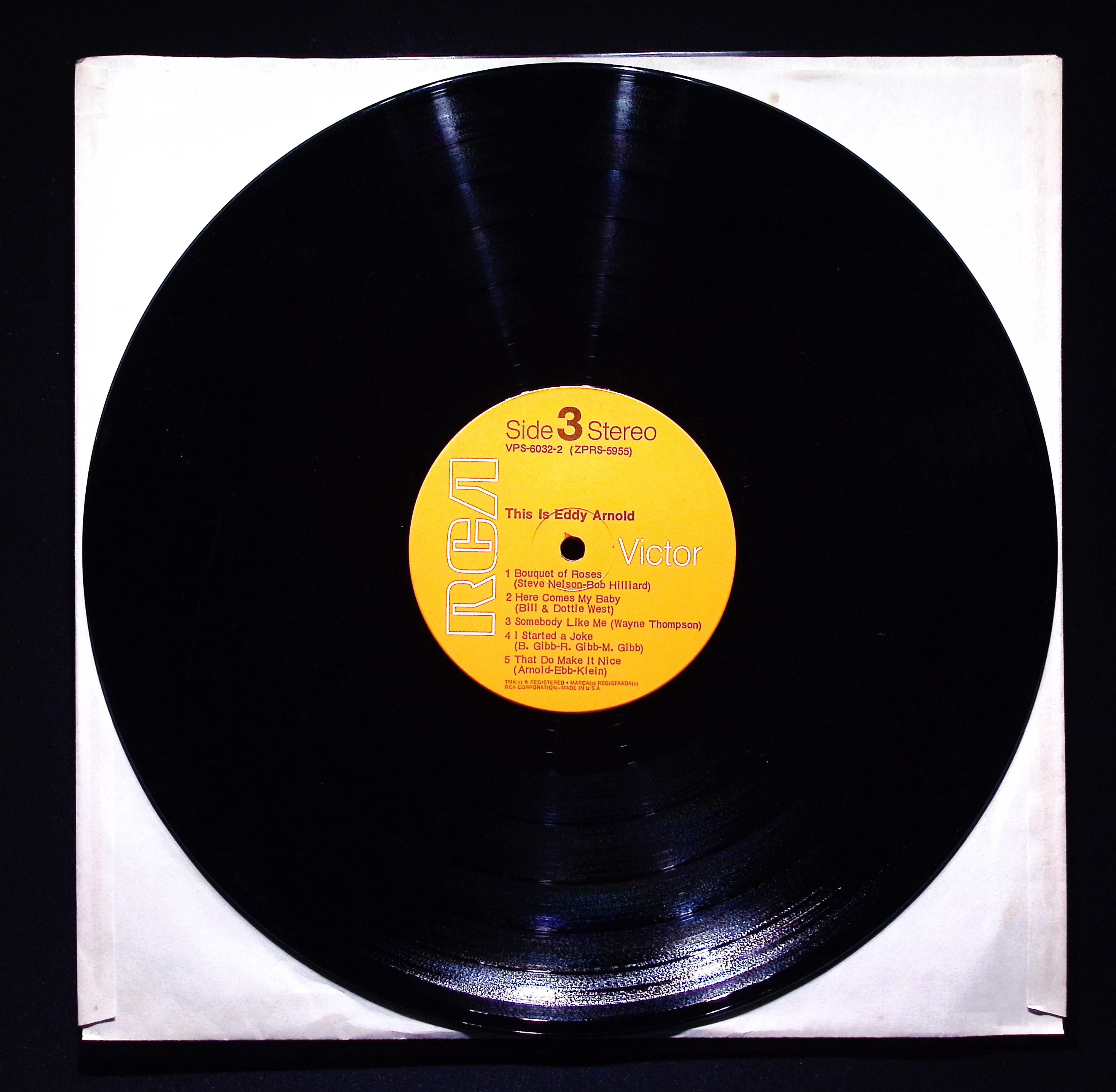 Eddy Arnold This Is Eddy Arnold 12" LP  VPS-6032-2 Country — image 2