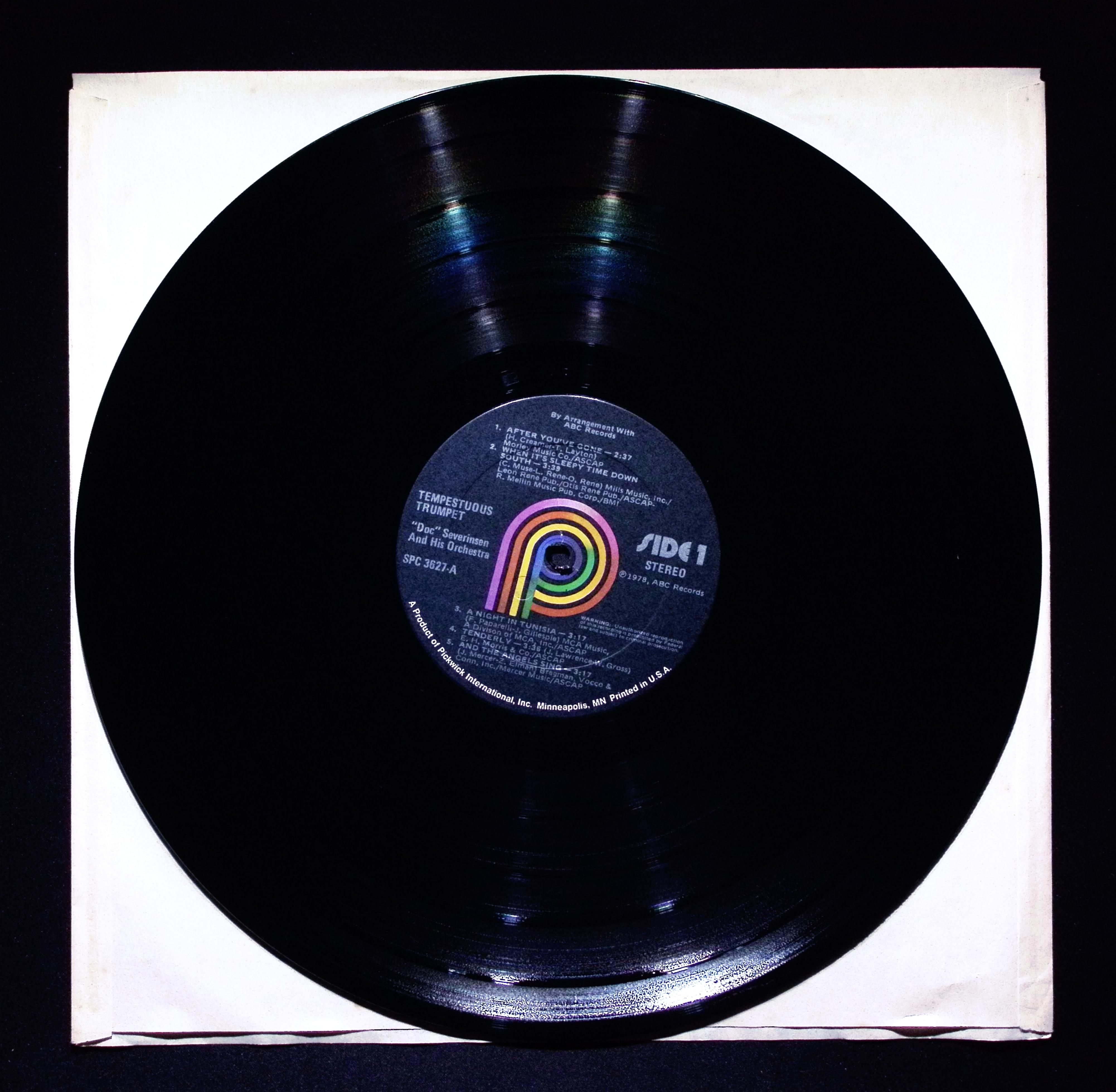 Doc Severinsen And His Orchestra Tempestuous Trumpet 12" LP 1978 SPC 3627 Jazz — image 2