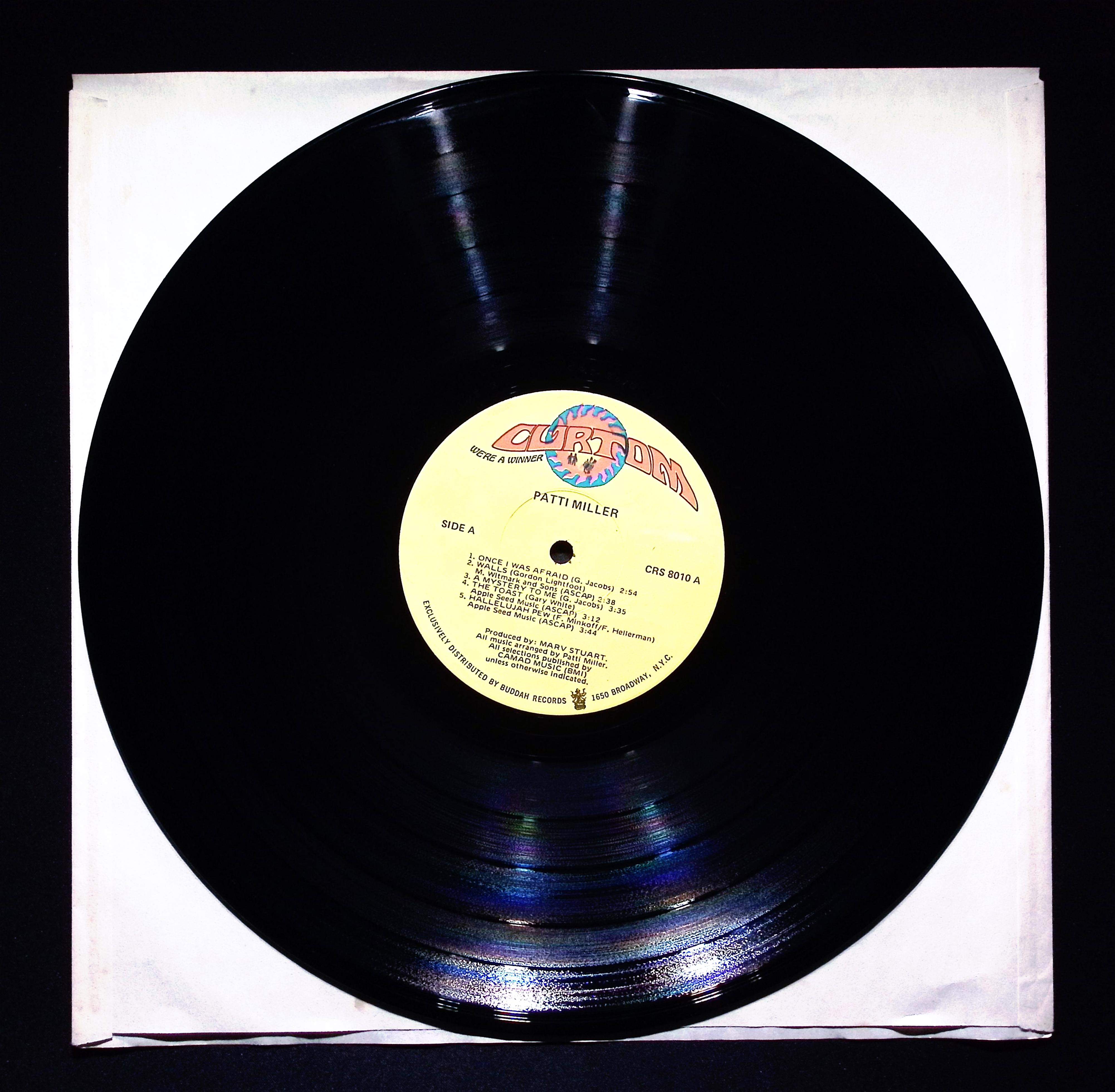 Patti Miller Rare 1971 Curtom CRS 8010 A Soul Folk LP Buddah Records Dist — image 2