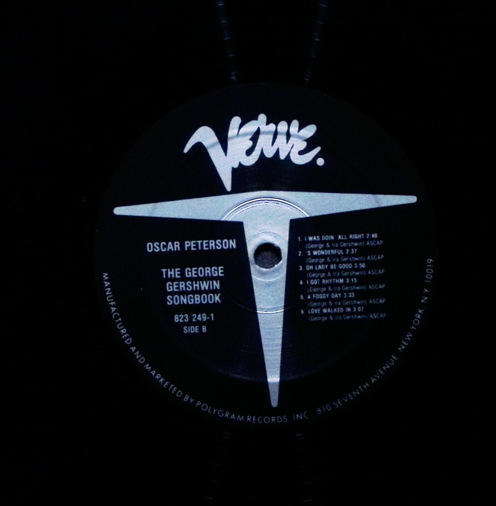 Oscar Peterson The George Gershwin Songbook 12" LP 1985 823 249-1 Jazz — image 3