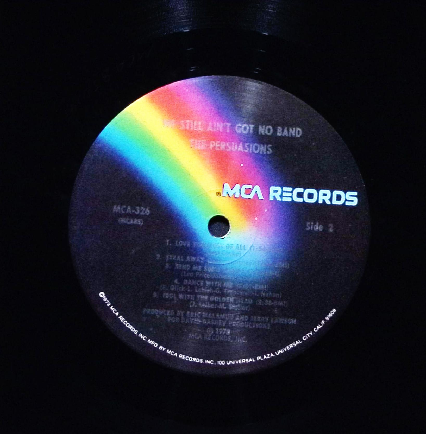 The Persuasions We Still Ain't Got No Band 12" LP 1973 MCA-326 Funk / Soul — image 3