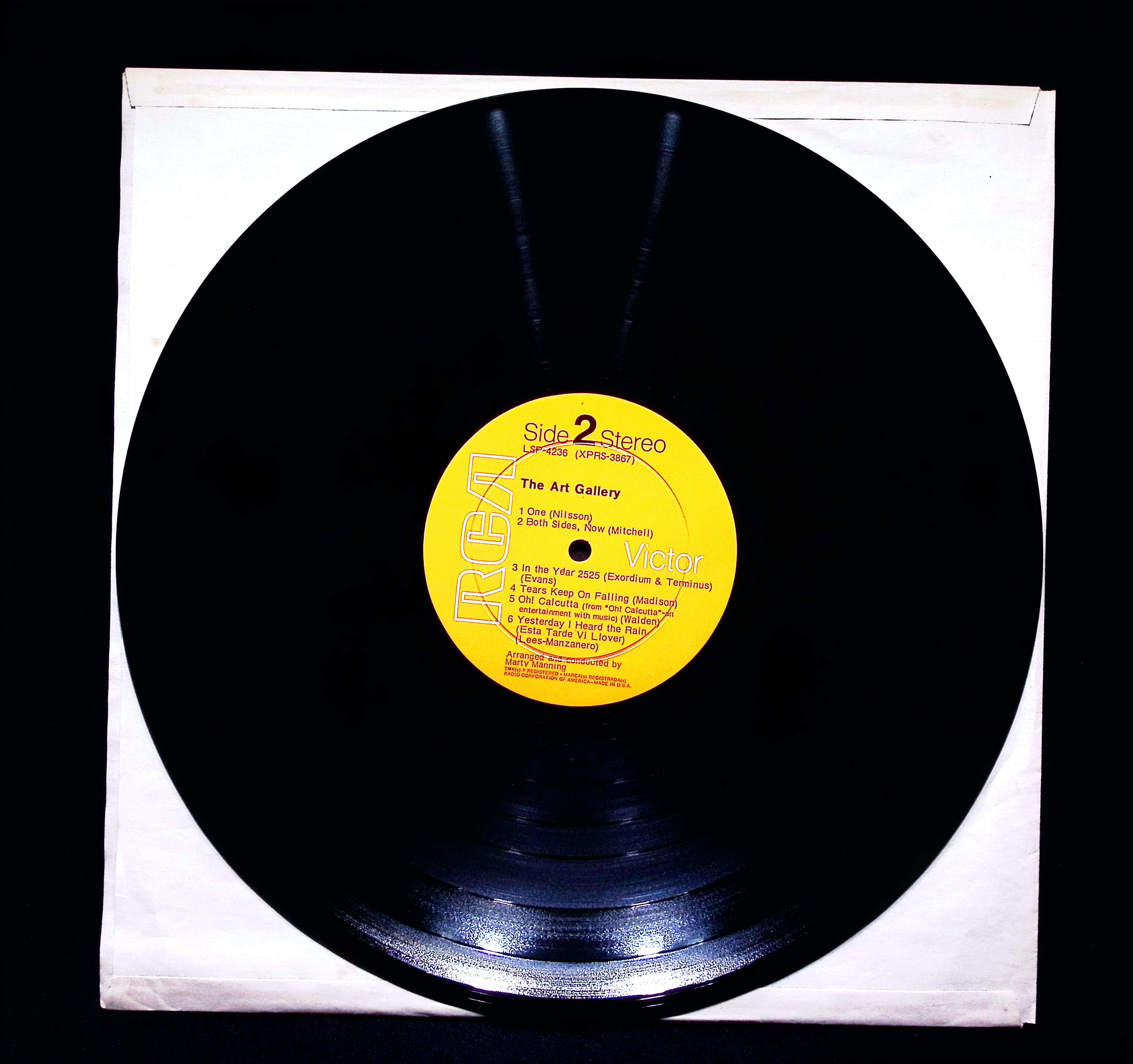 The Art Gallery A New Vocal Showing 12" LP 1969 LSP-4236 Jazz — image 2