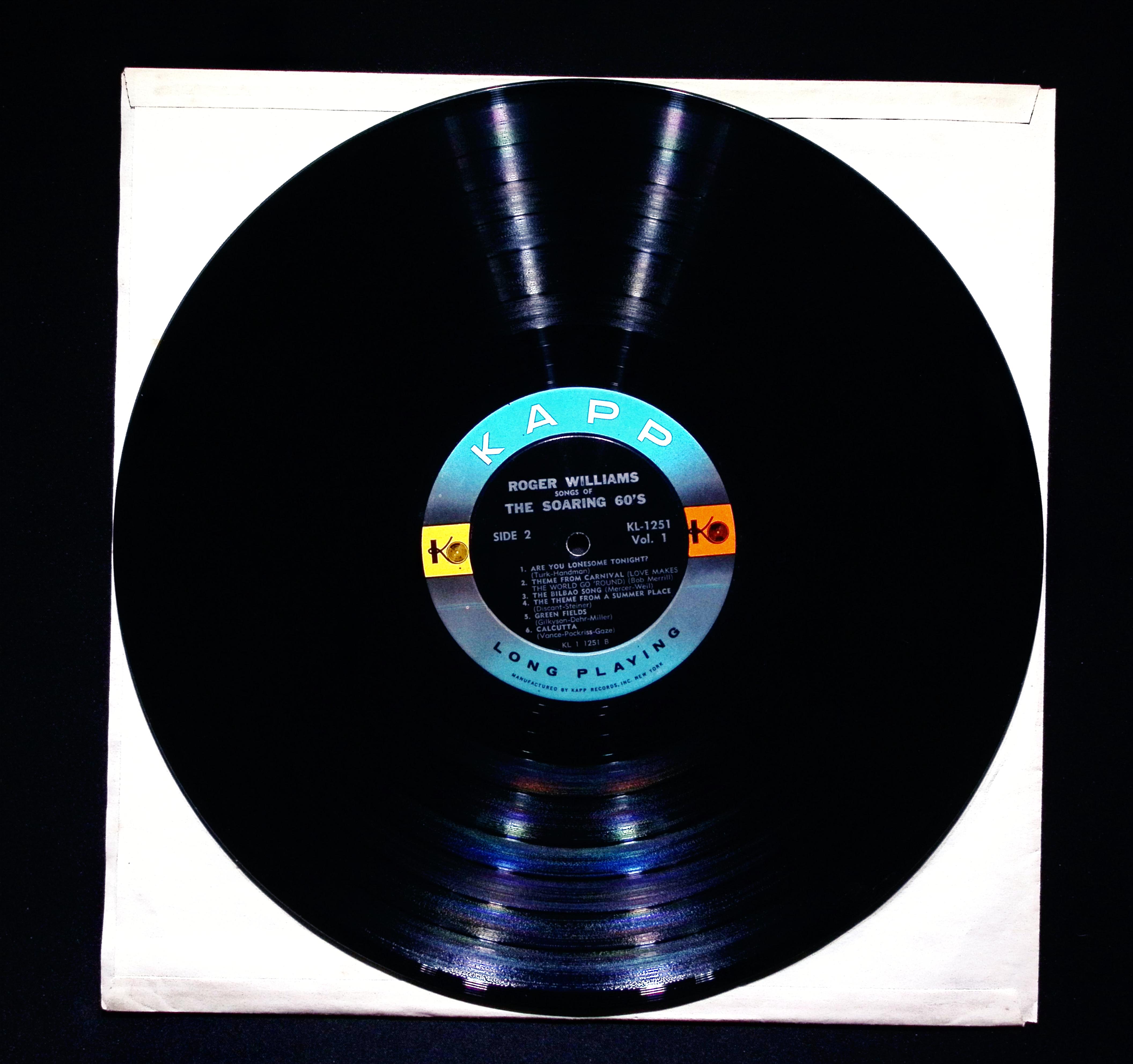 Roger Williams - Songs Of The Soaring '60s Volume 1 12" LP 1961 KL-1251 Jazz — image 4