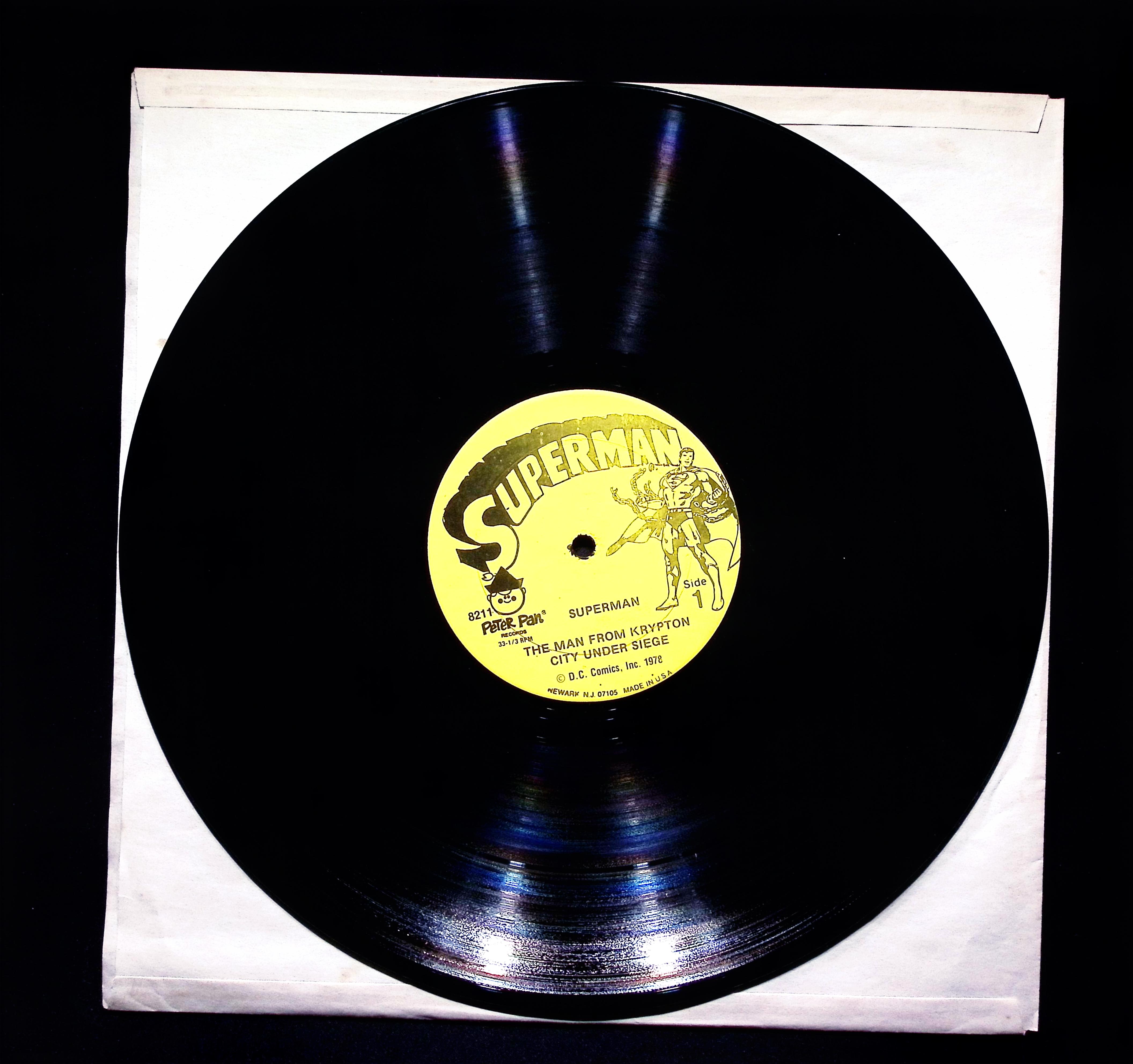 Superman 12" LP 1978 8211 Non-Music — image 2