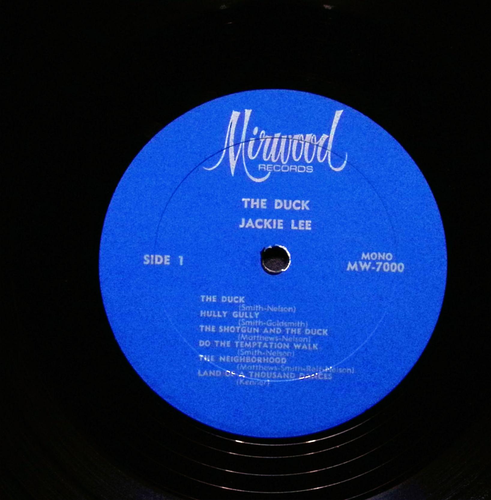 Jackie Lee The Duck 12" LP 1966 MW 7000 Funk / Soul — image 5