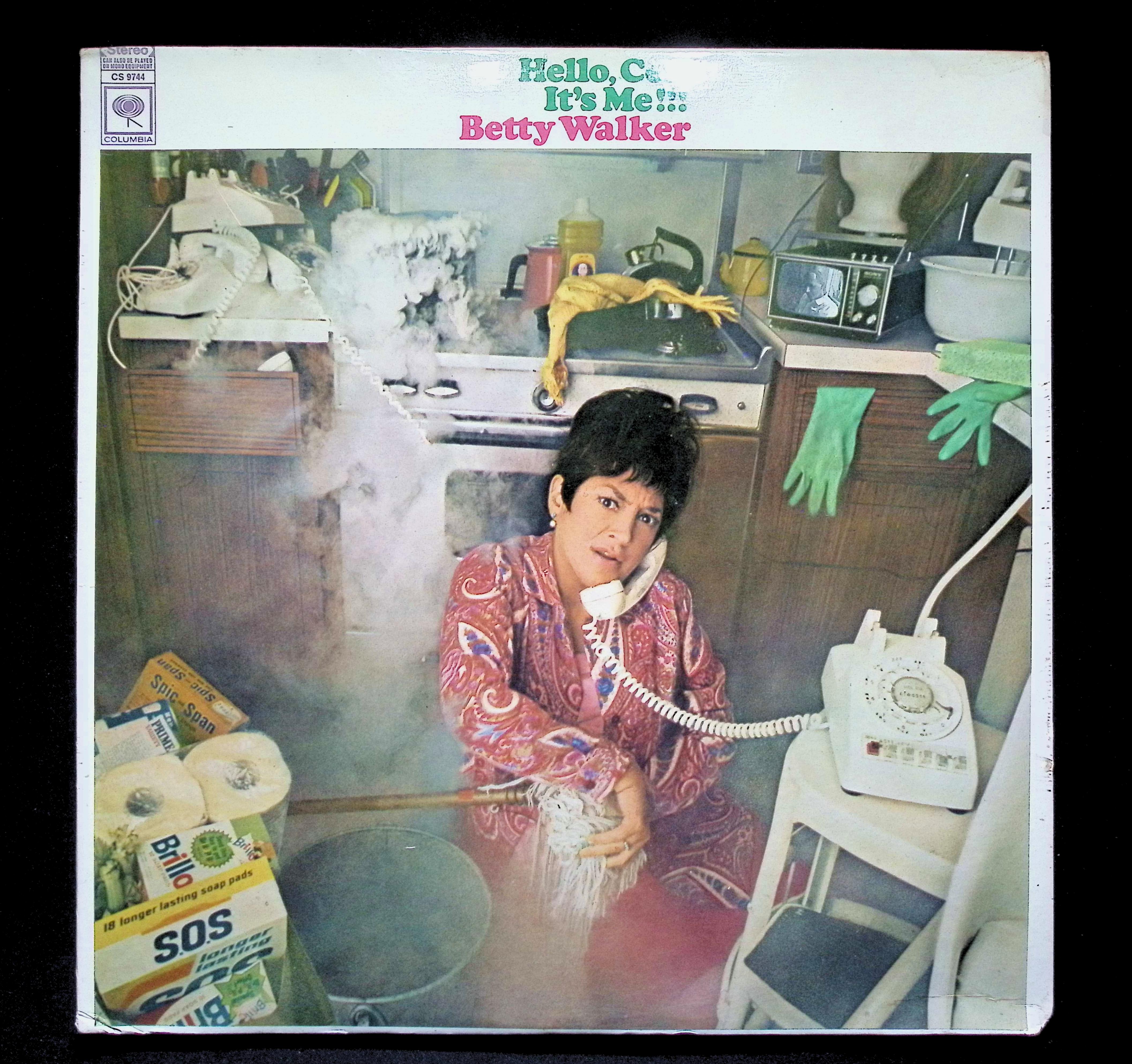 Betty Walker Hello, Ceil - It's Me!!! 12" LP 1969 CS 9744 Non-Music