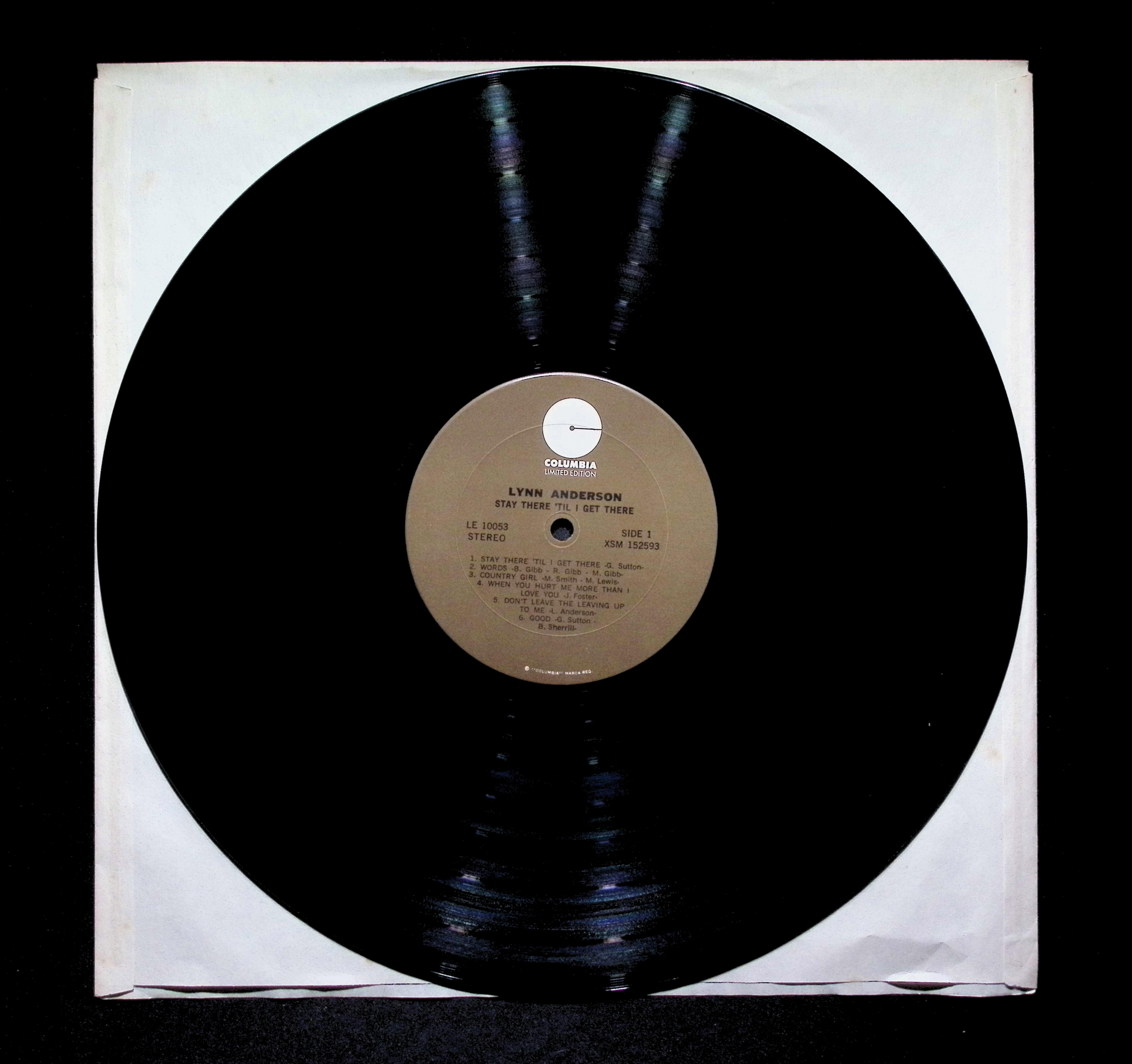 Lynn Anderson Stay There 'Til I Get There 12" LP 1978 LE 10053 Country — image 2