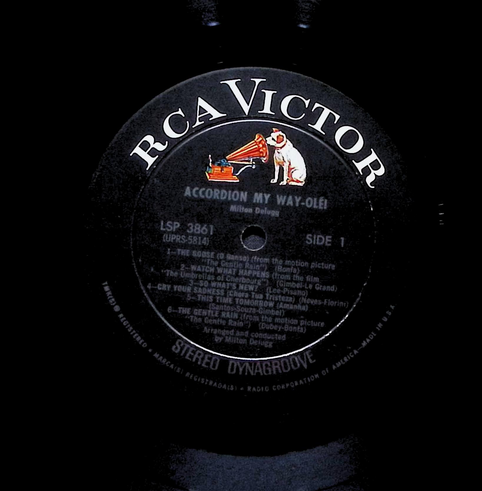 Milton DeLugg Accordion My Way-Olè! 12" LP 1967 Folk, World, & Country — image 3