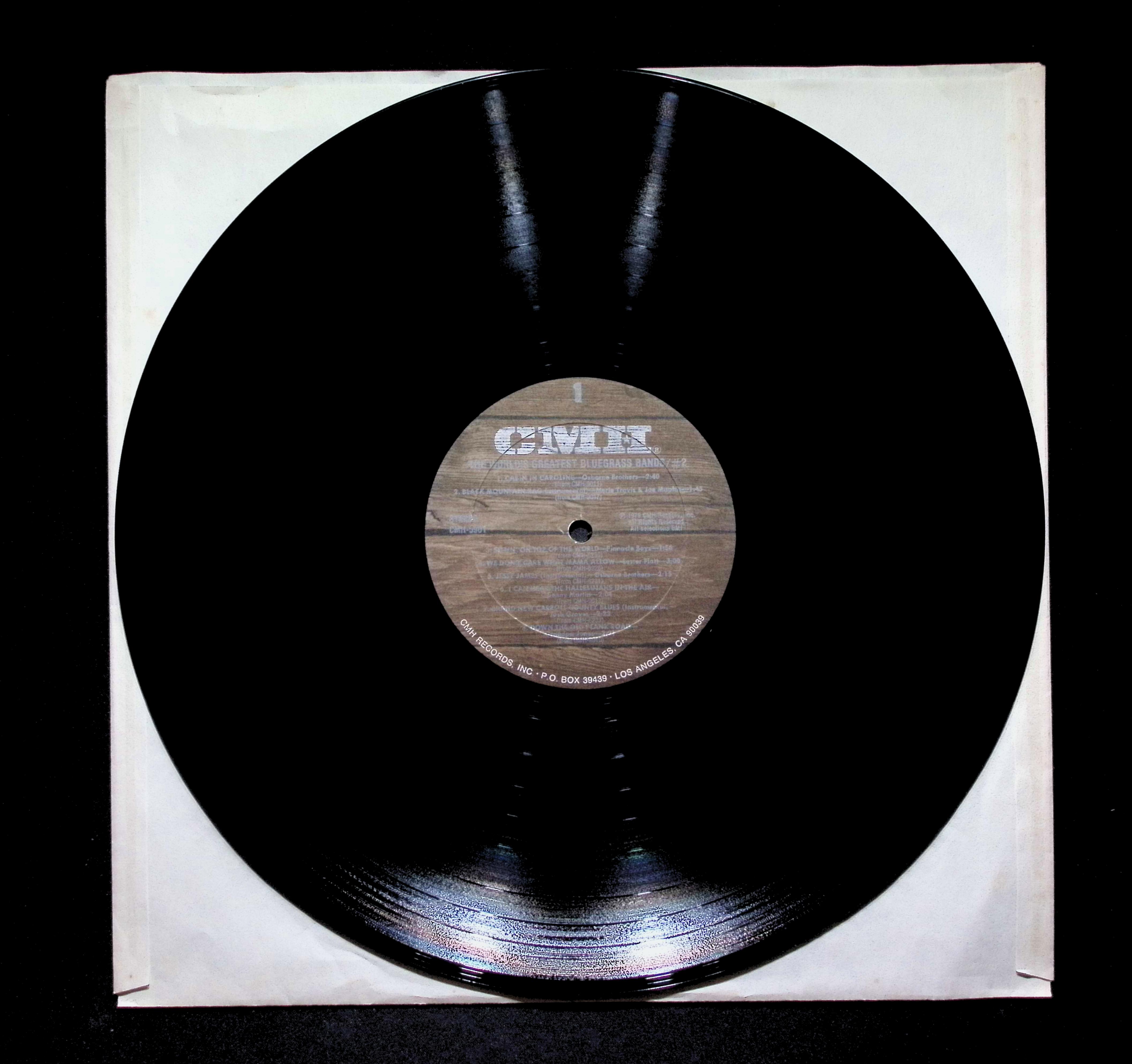 Various The World's Greatest Bluegrass Bands No. 2 12" LP 1979 CMH-5901 — image 2