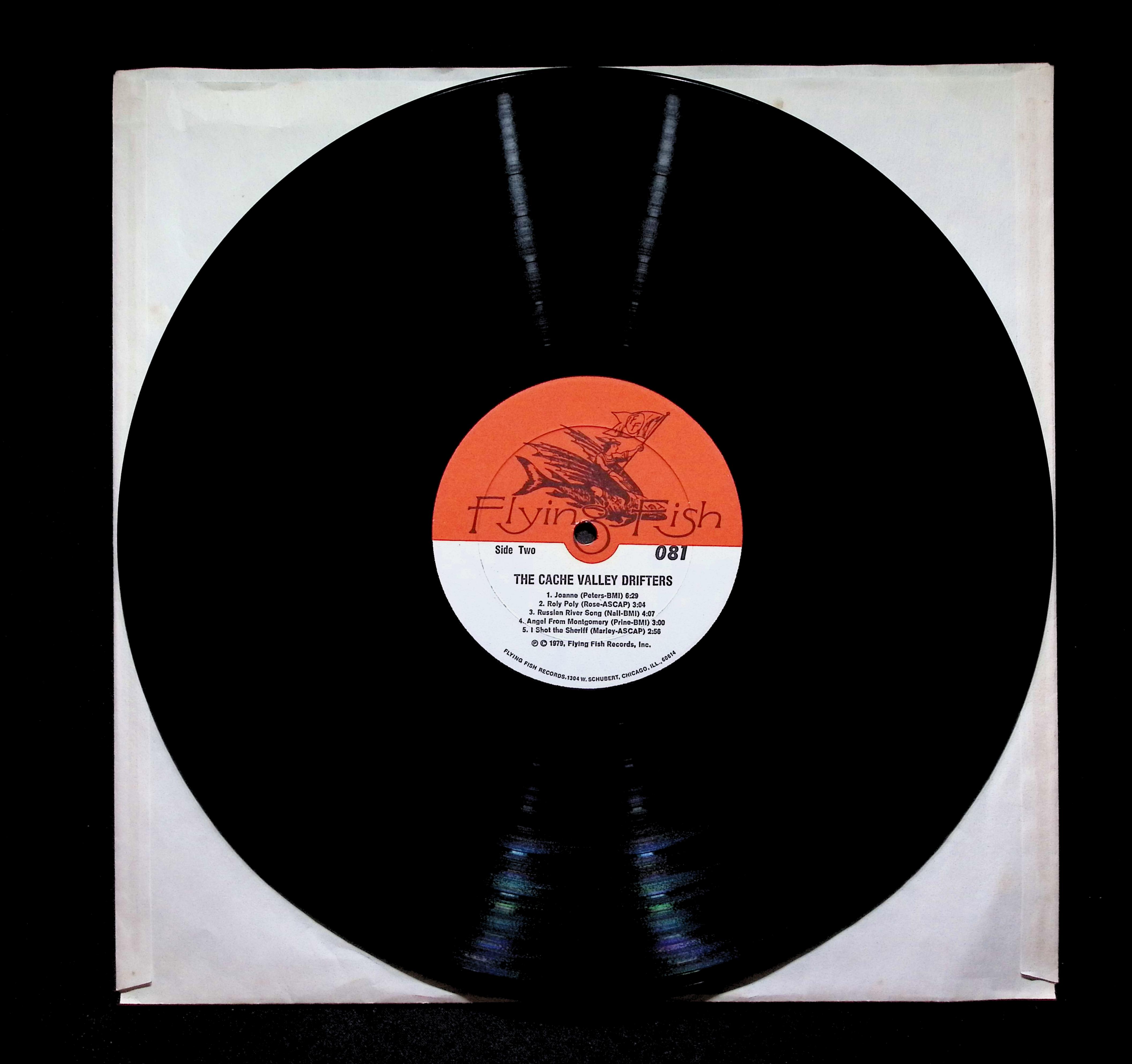 The Cache Valley Drifters The Cache Valley Drifters 12" LP 1979 FF 081 Folk, World, & Country — image 2