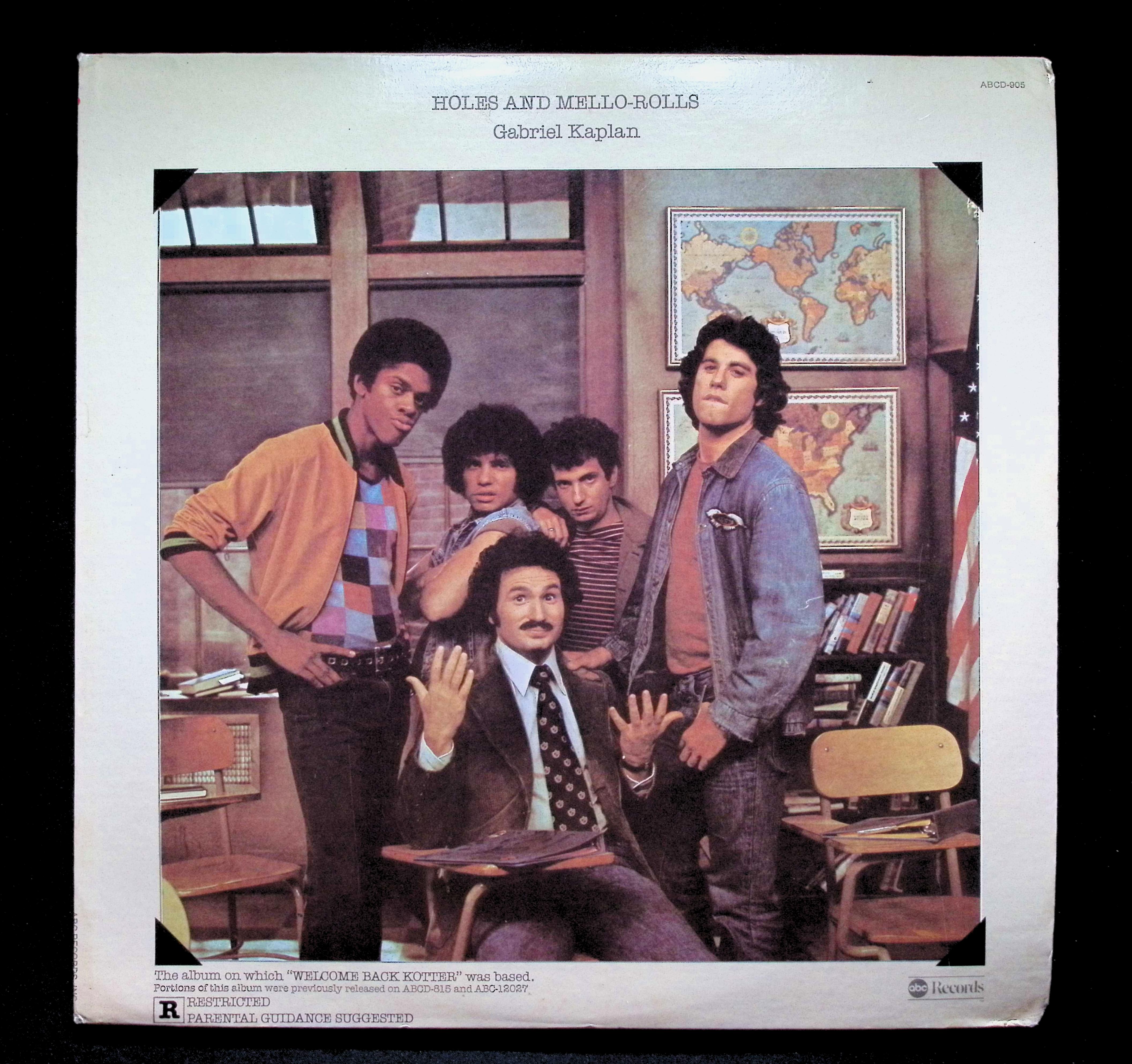 Gabe Kaplan Holes And Mello-Rolls 12" LP 1974 ABCD-905 Non-Music