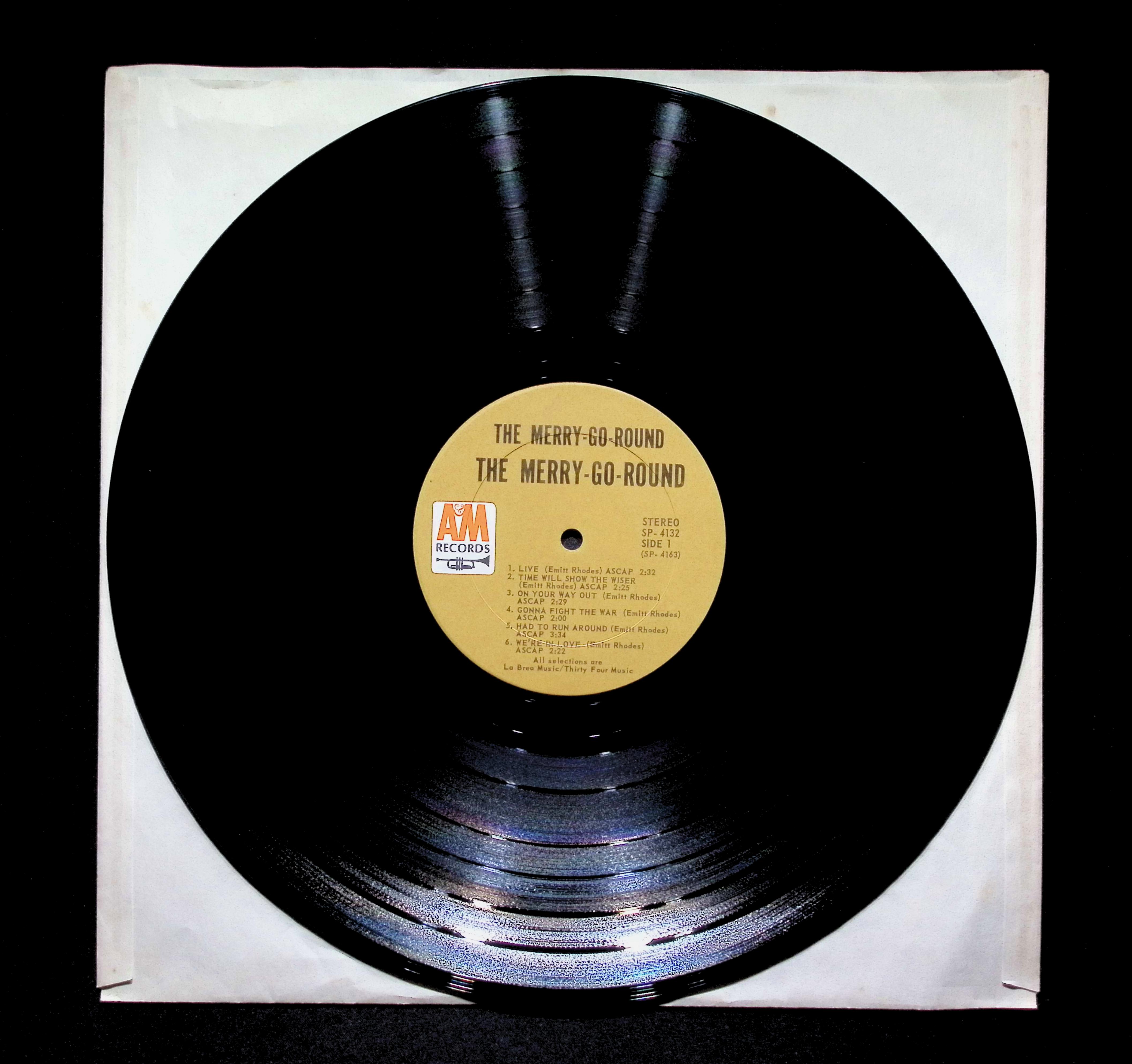 The Merry-Go-Round The Merry-Go-Round 12" LP 1967 SP 4132 Rock — image 2