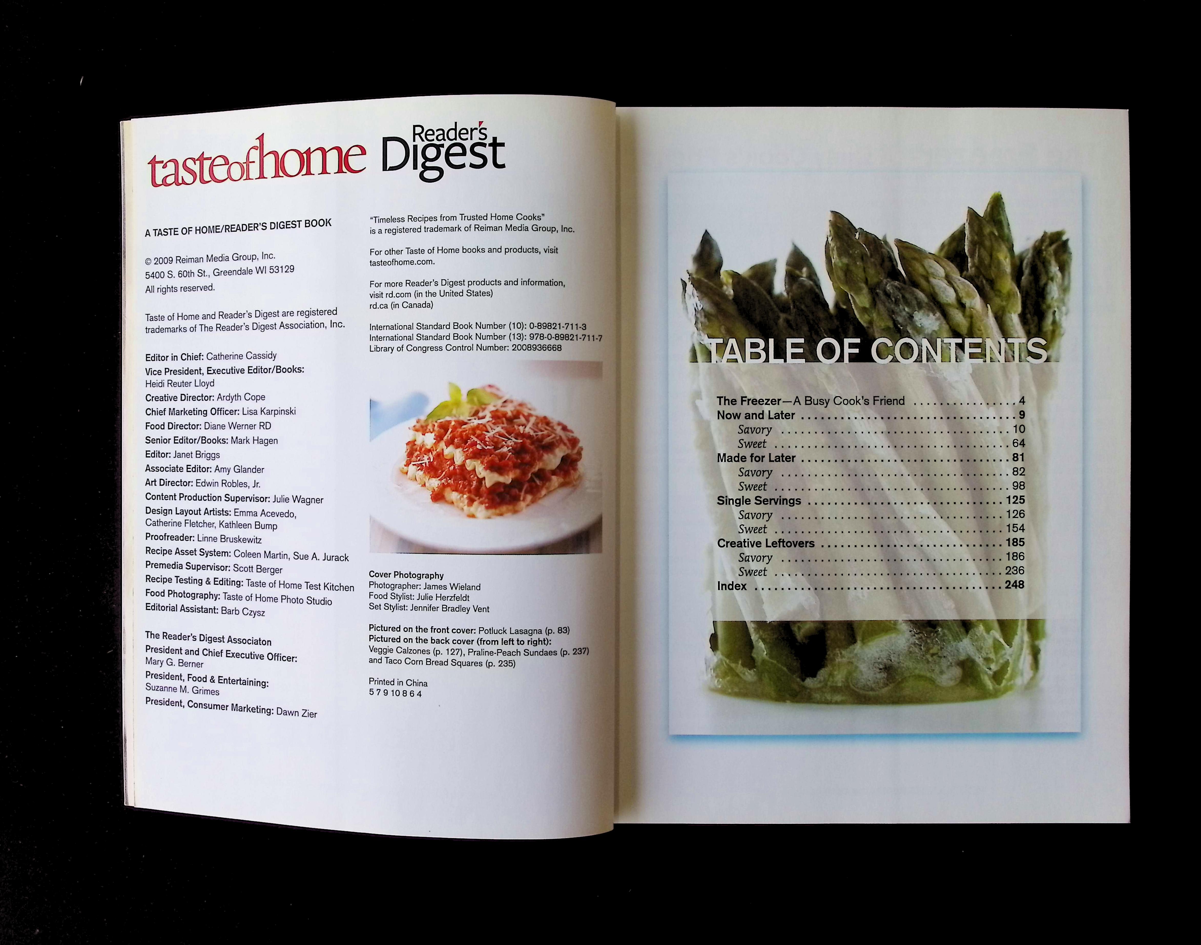 Taste of Home Freezer Pleasers Cookbook — image 3