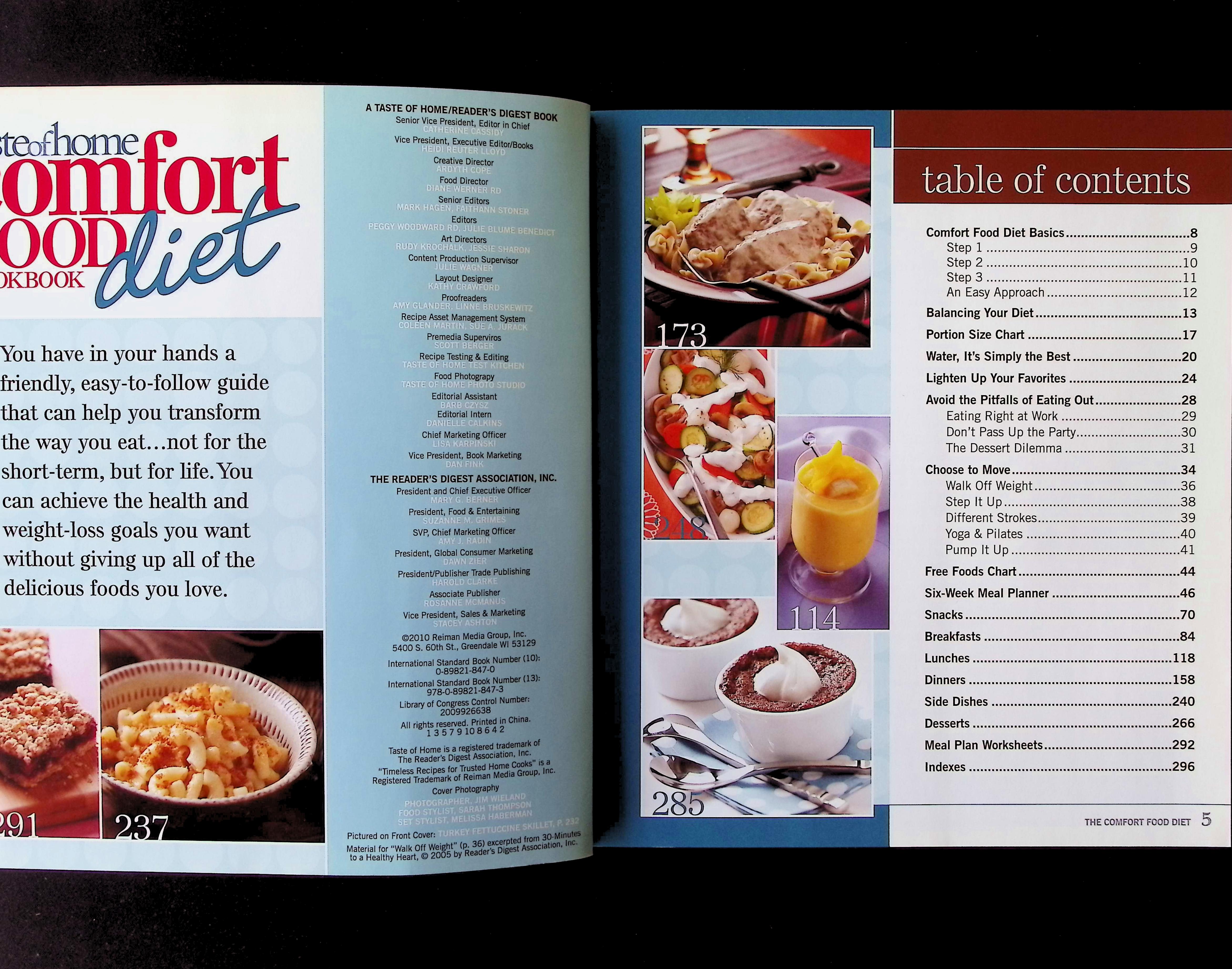 Taste of Home Comfort Food Diet Cookbook — image 3