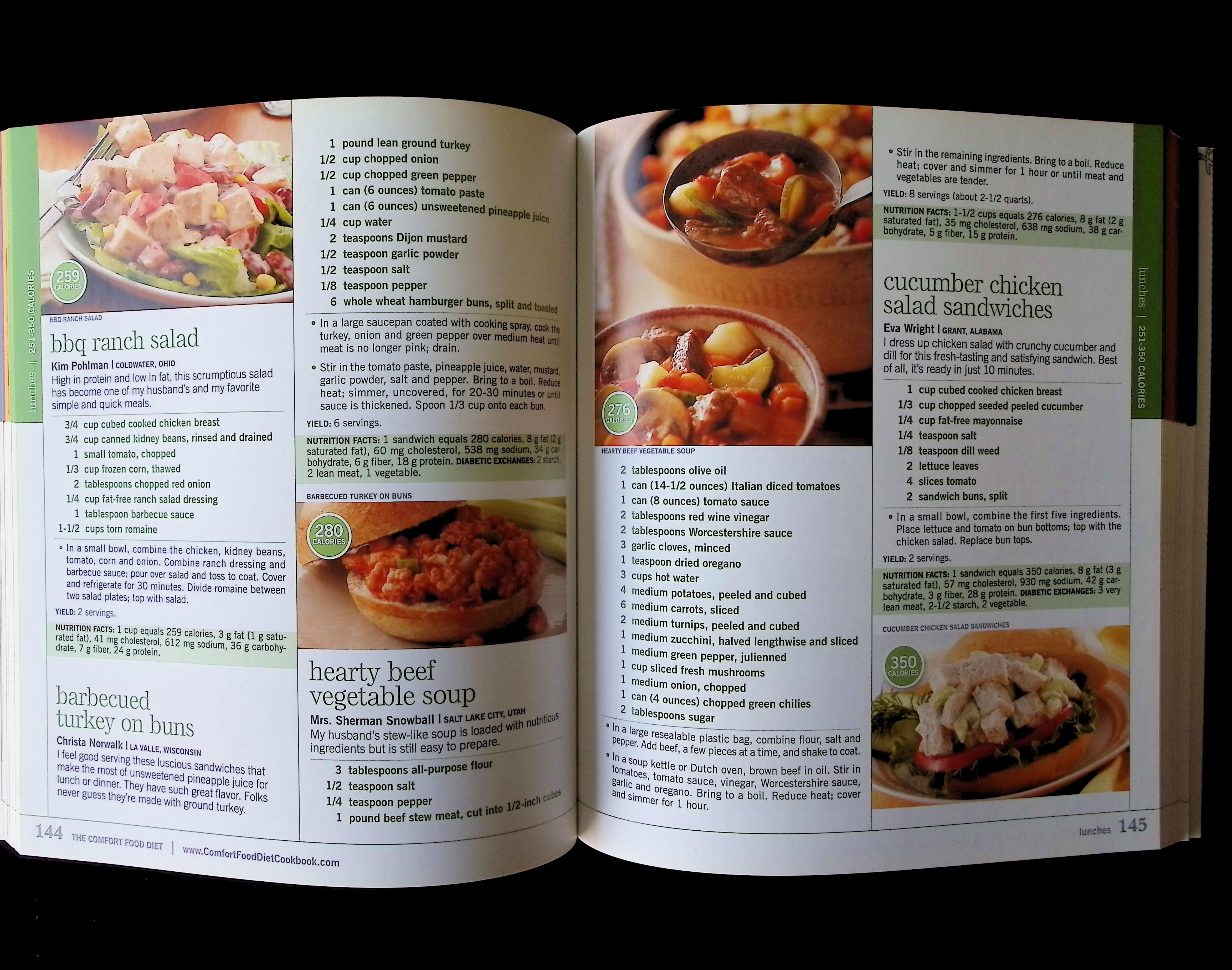 Taste of Home Comfort Food Diet Cookbook — image 4