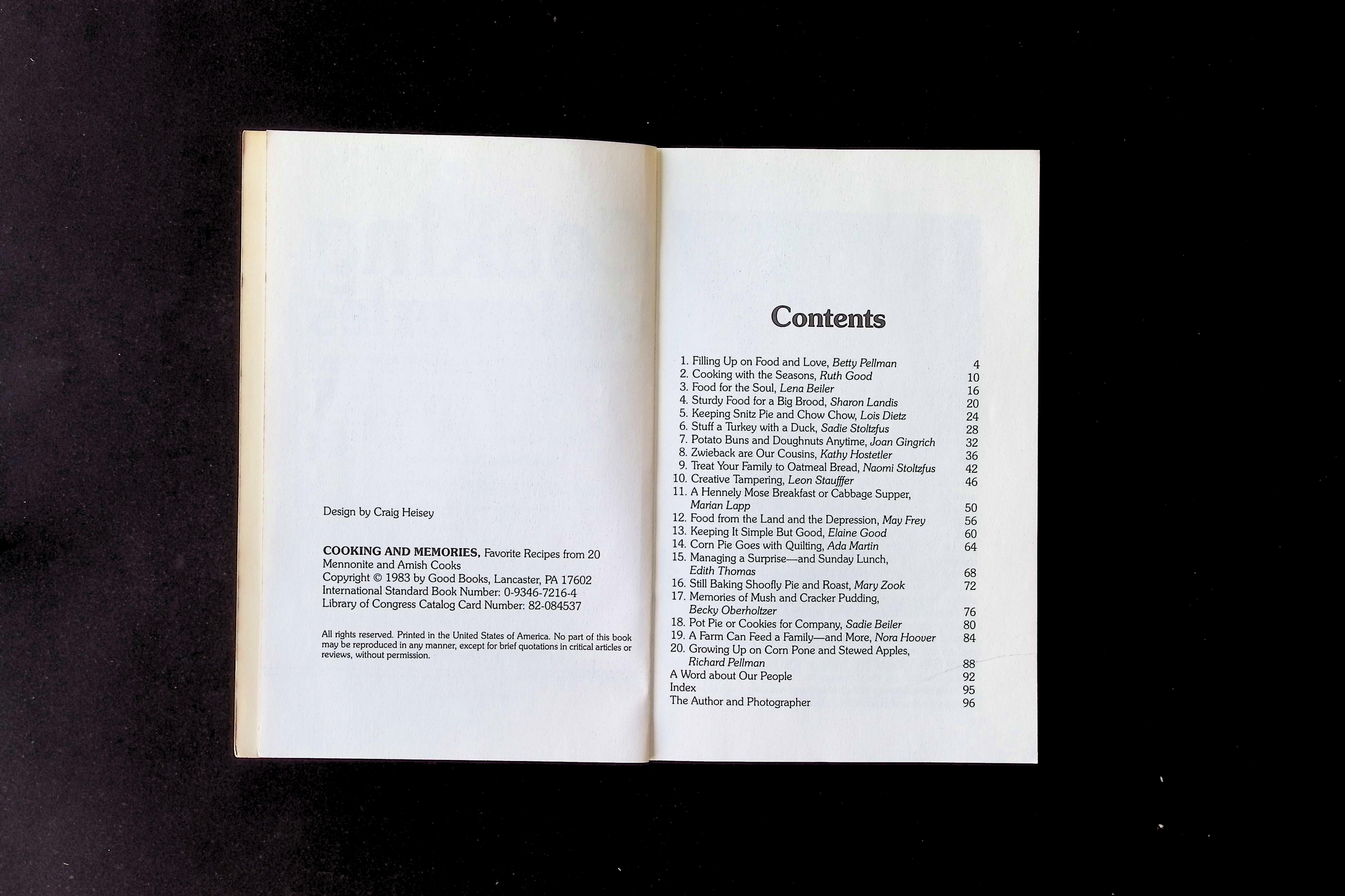 Cooking & Memories: Favorite Recipes from 20 Mennonite and Amish Cooks — image 3