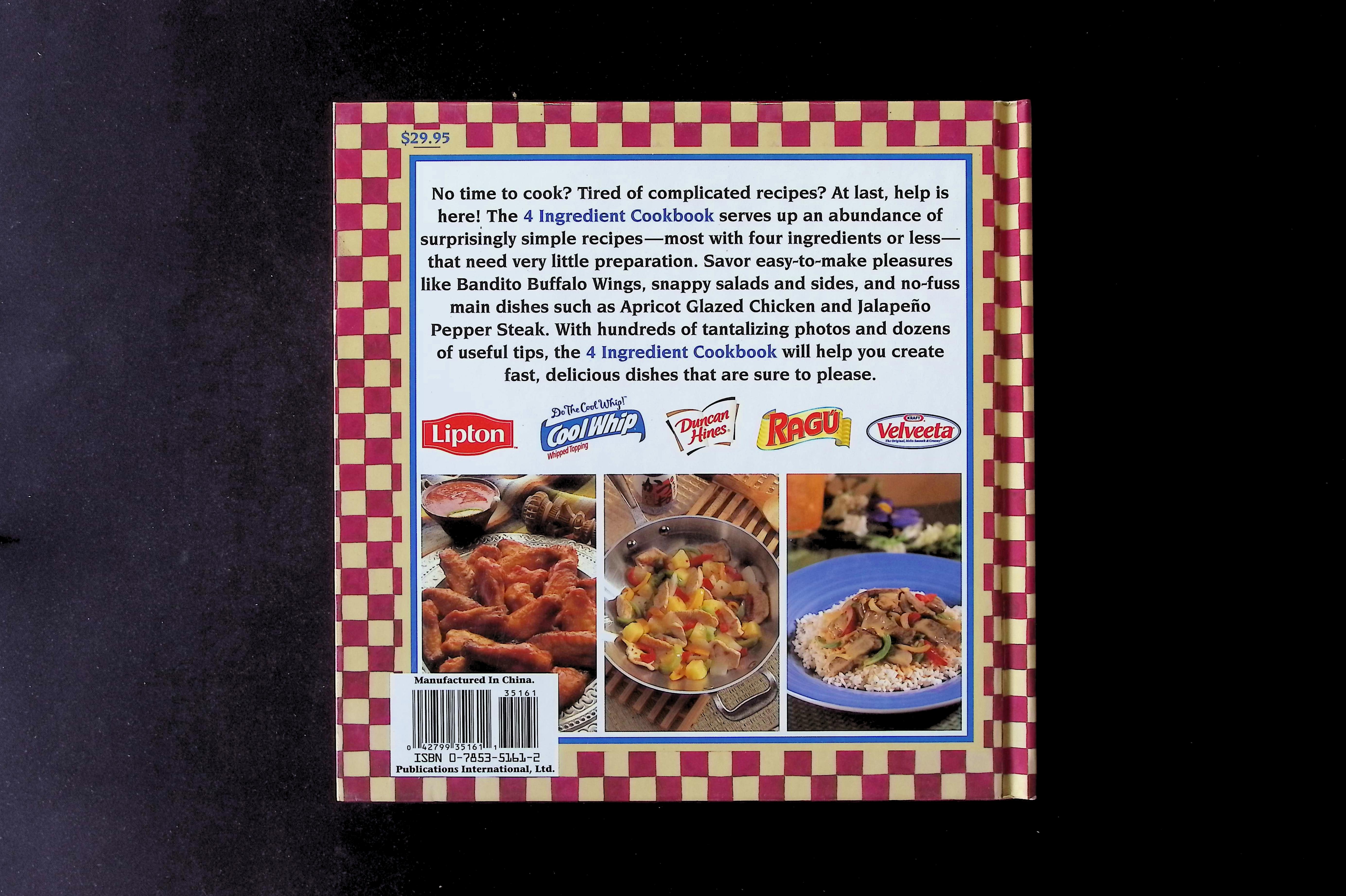 4 Ingredient Cookbook: Fast & Easy Recipes — image 2
