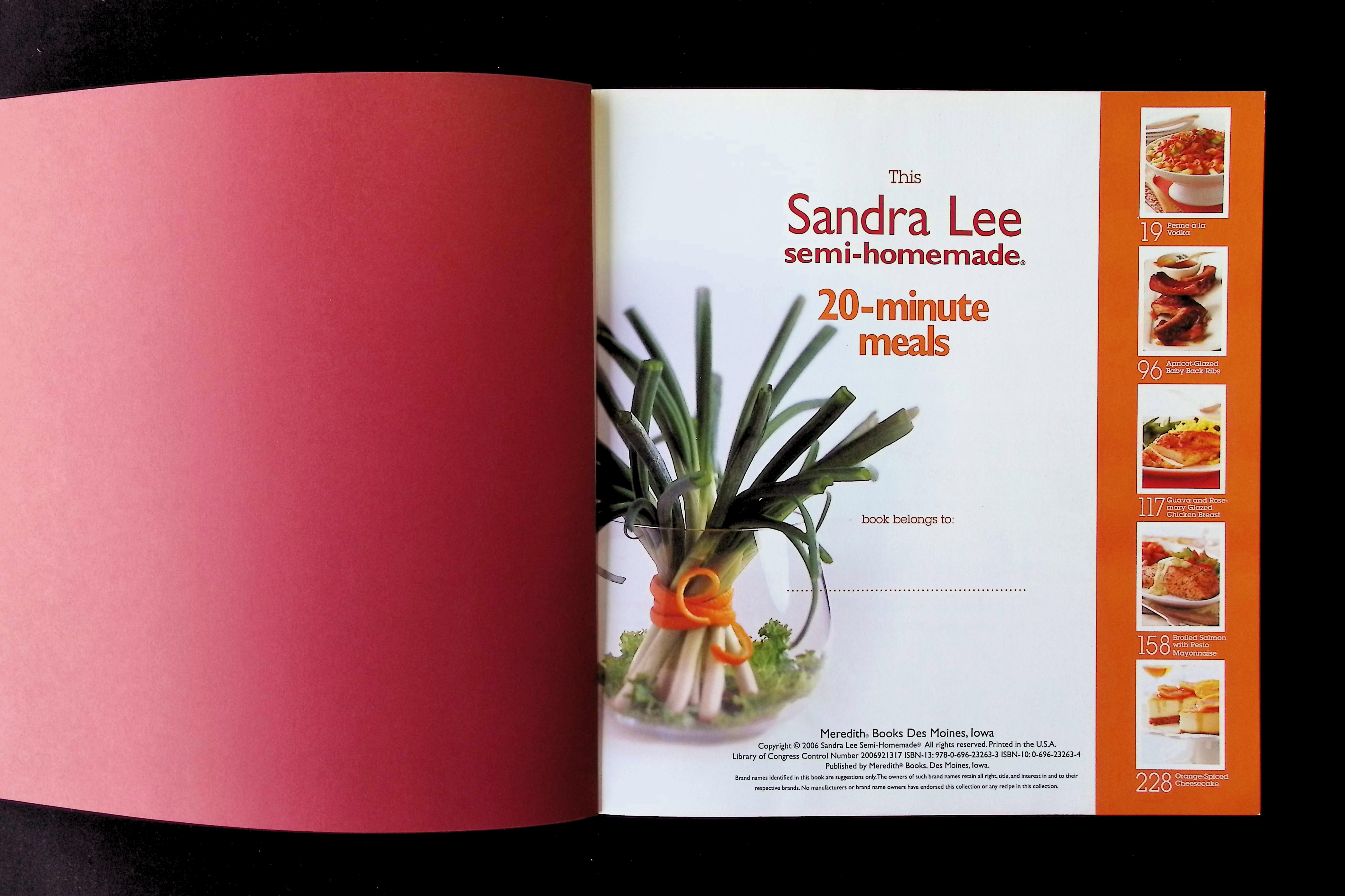 Sandra Lee Semi-Homemade 20-minute Meals — image 3