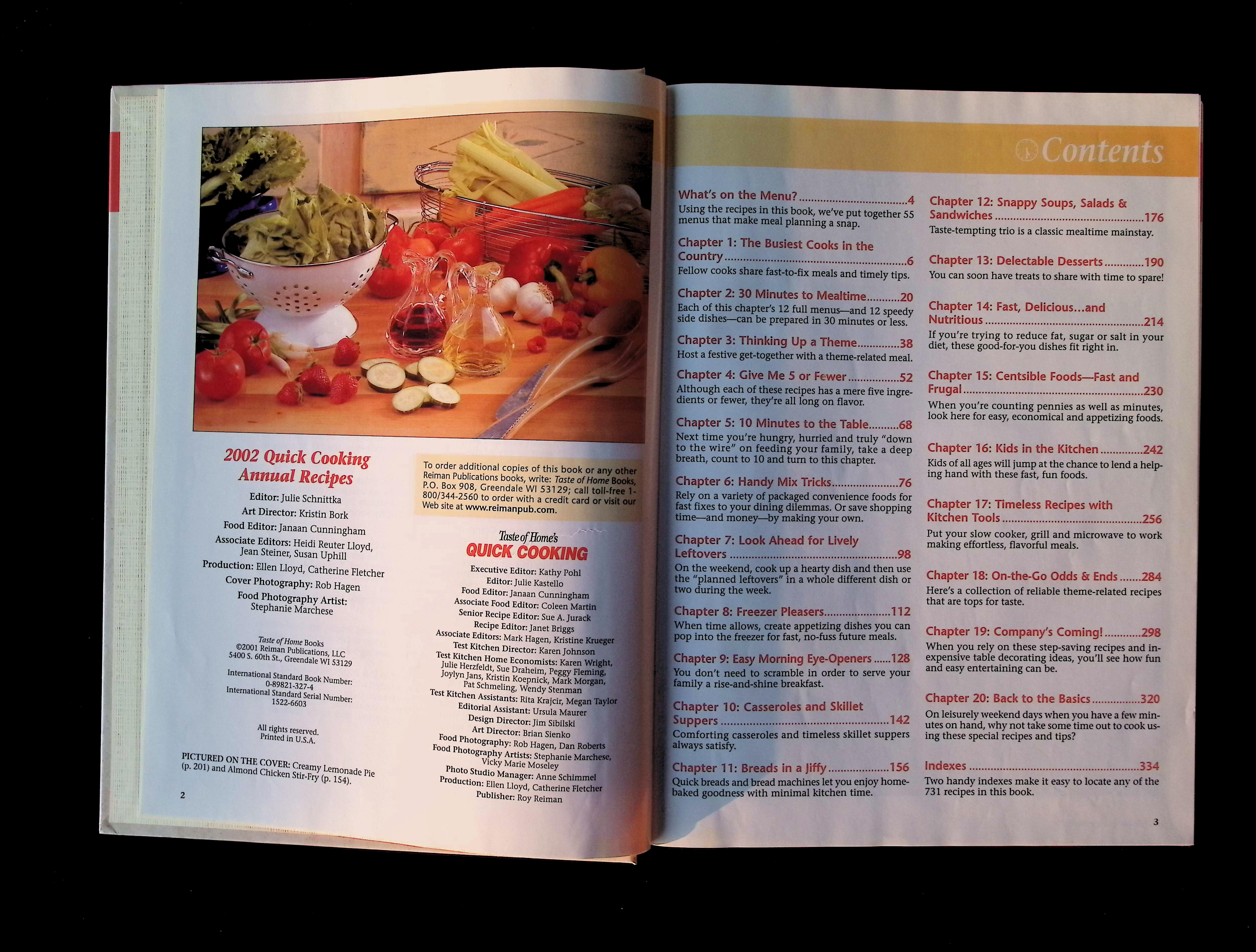 2002 Quick Cooking Annual Recipes — image 3
