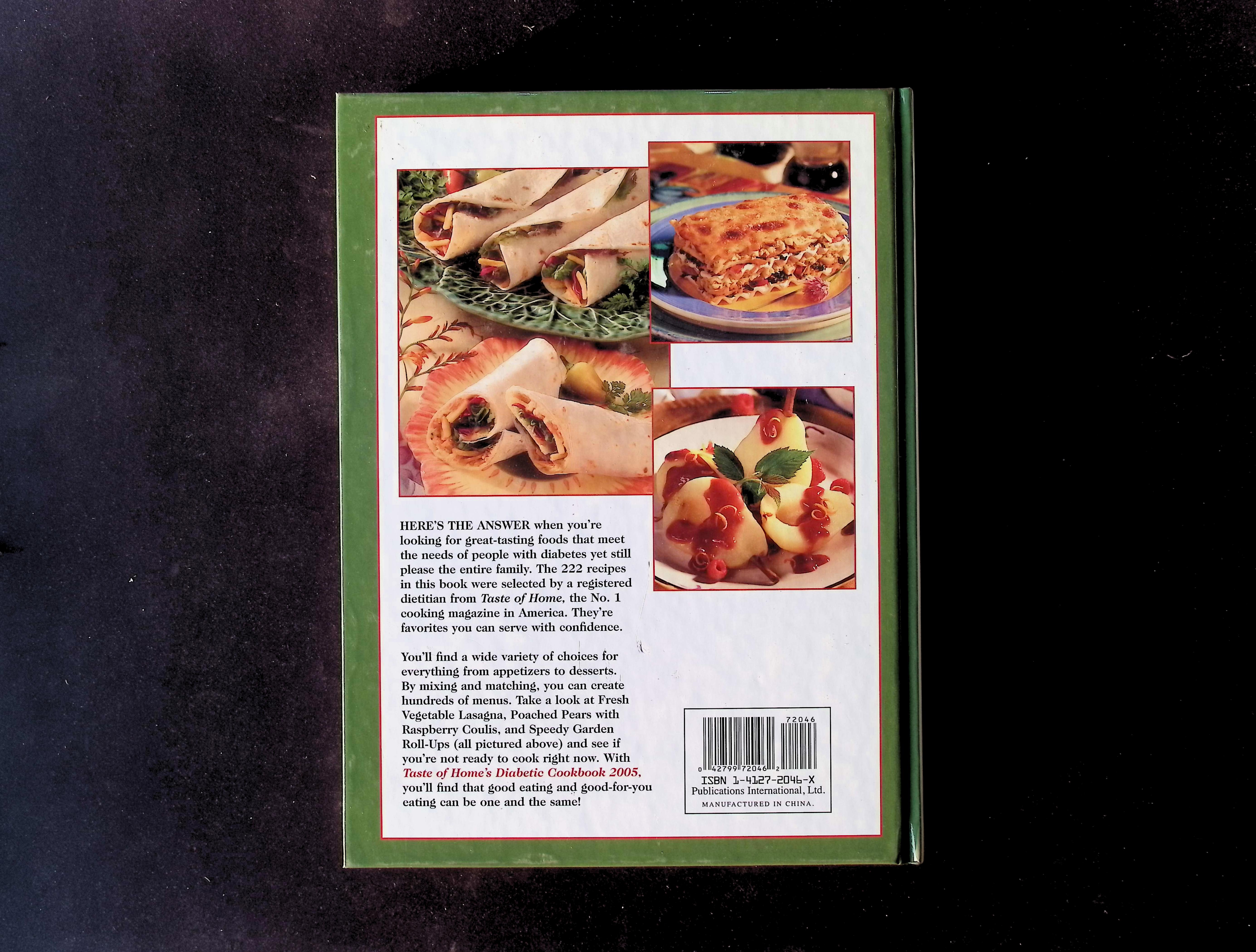 Taste of Home's Diabetic Cookbook 2005 — image 2