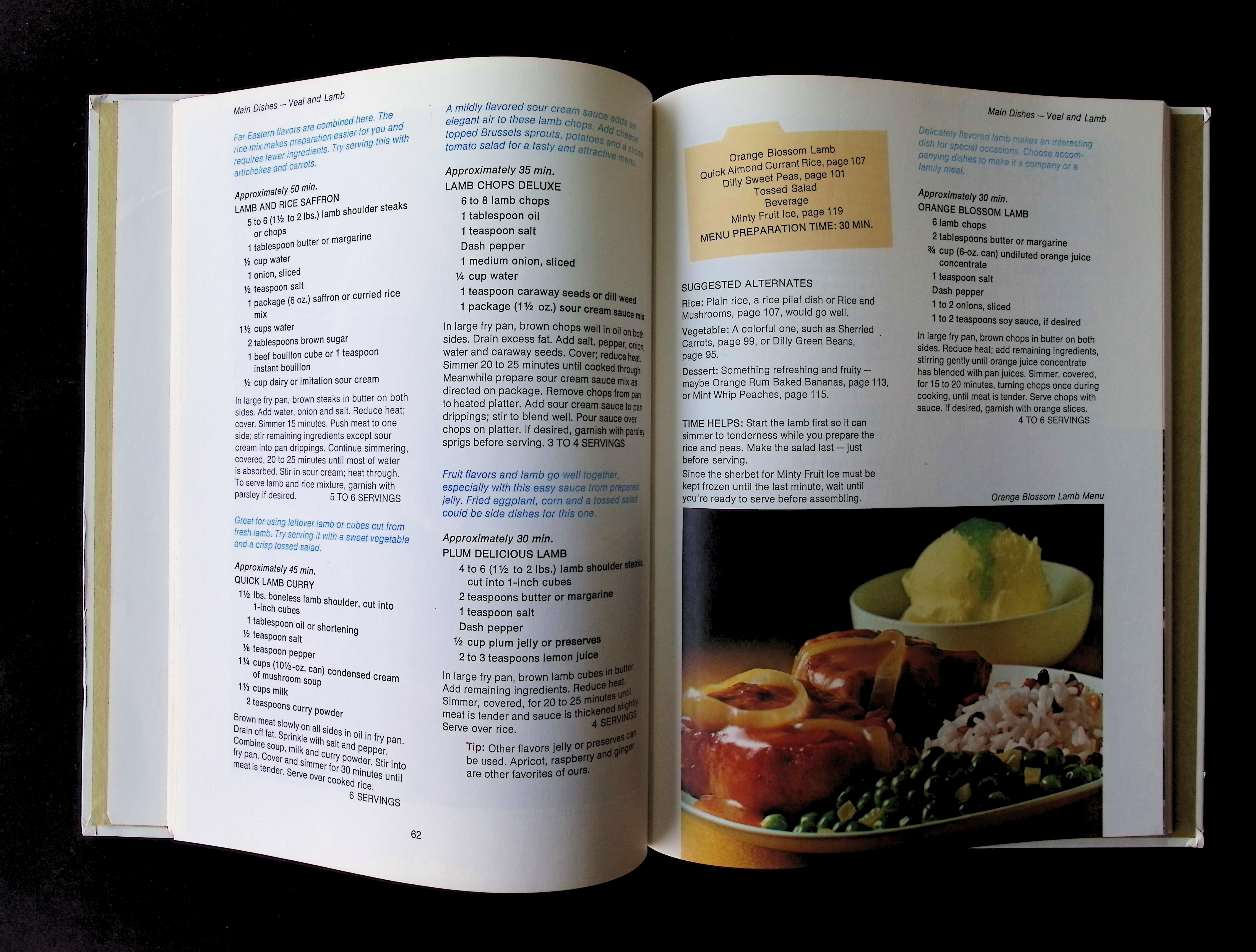 Pillsbury's Creative Cooking In Minutes: Especially Good and Easy Meals for All Occasions — image 4