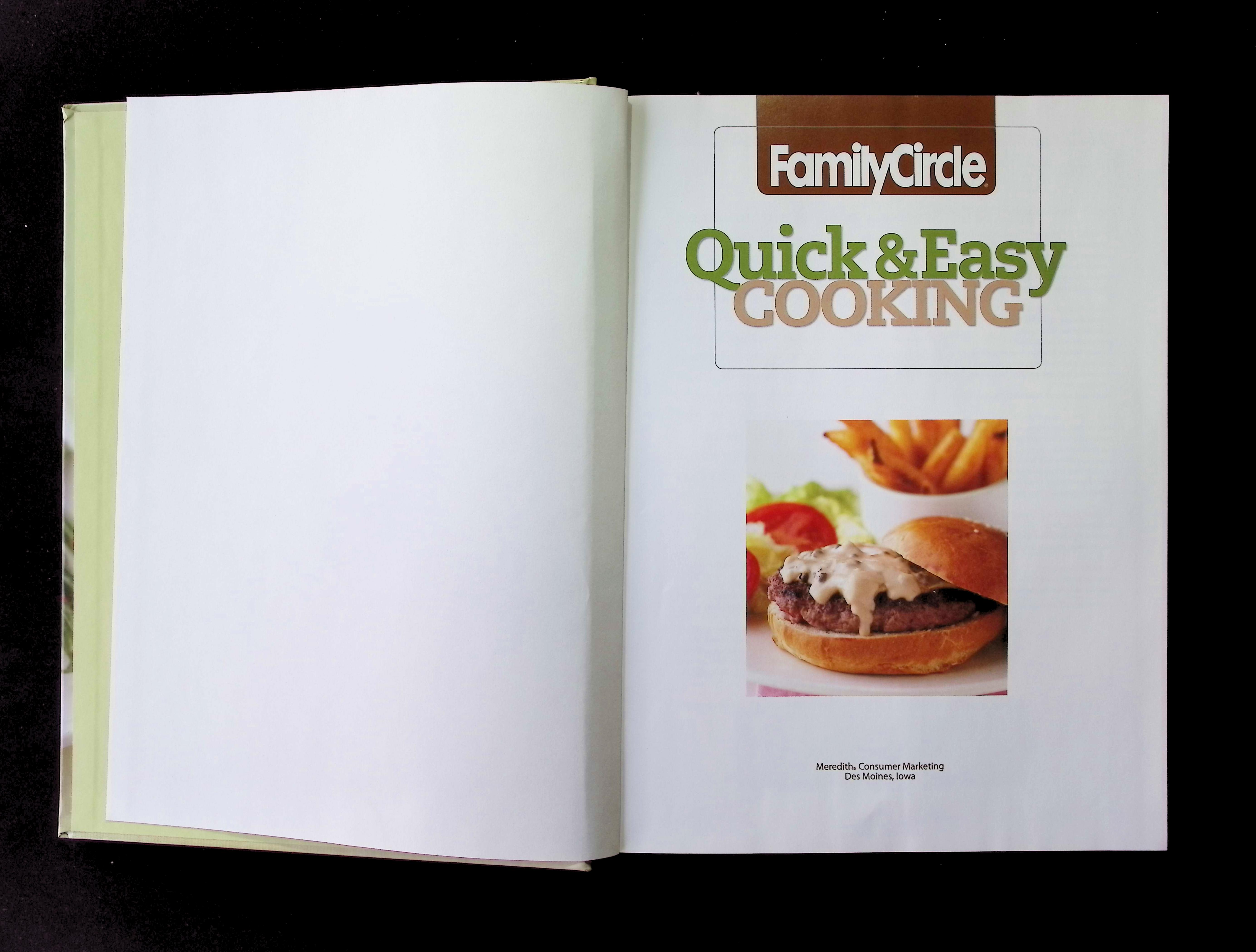 Family Circle Quick & Easy Cooking — image 2