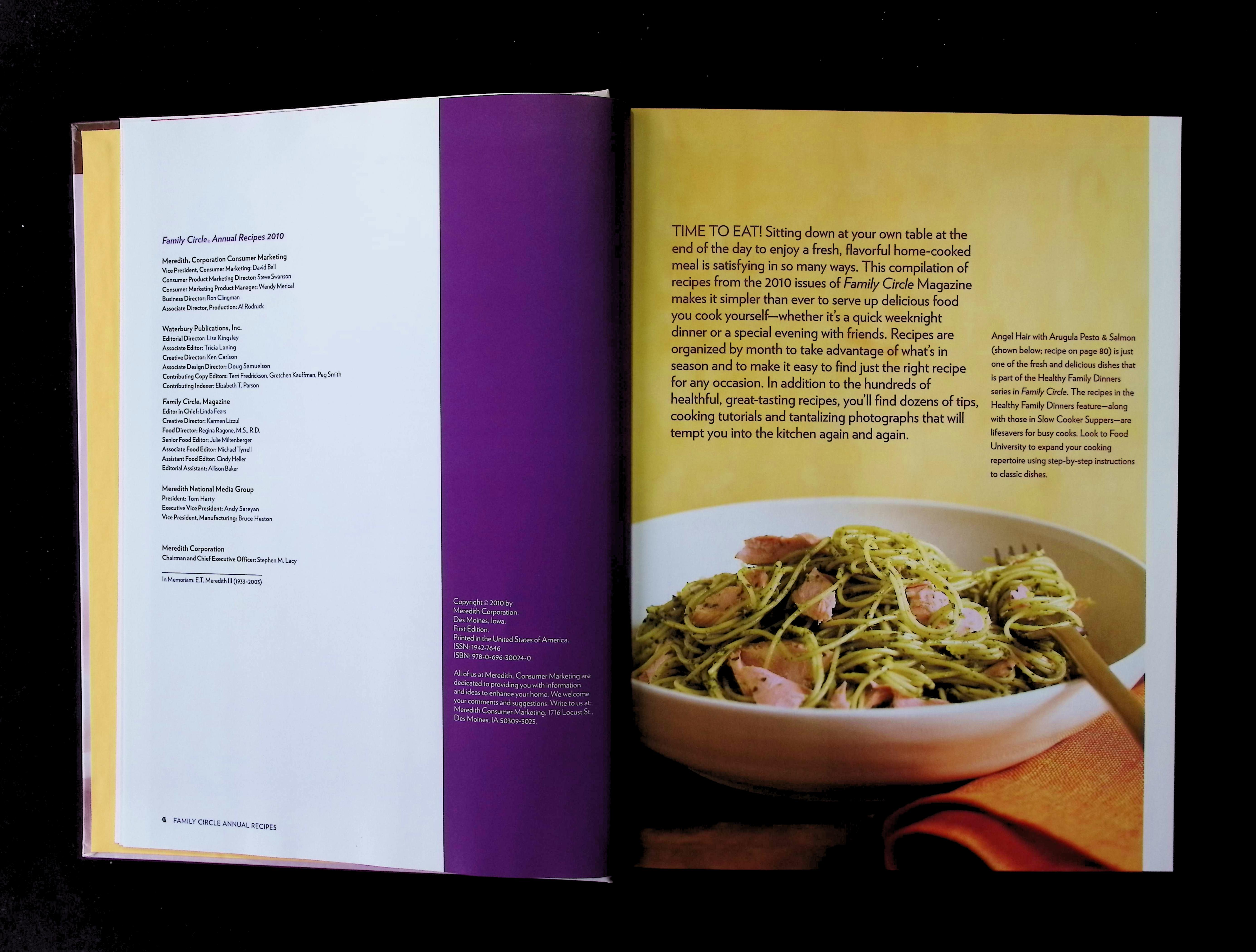 Family Circle Annual Recipes 2010 — image 3
