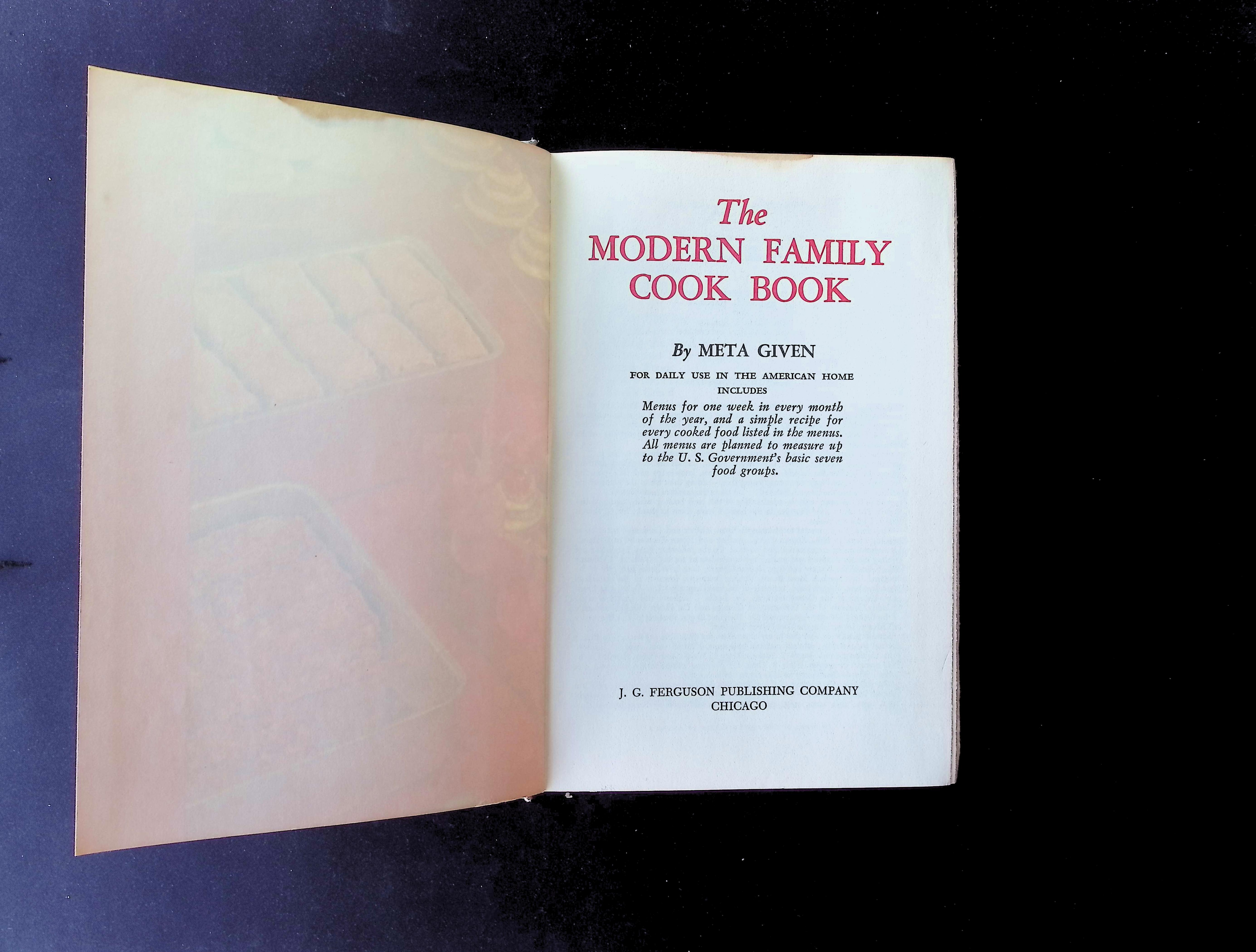 The Modern Family Cook Book — image 2