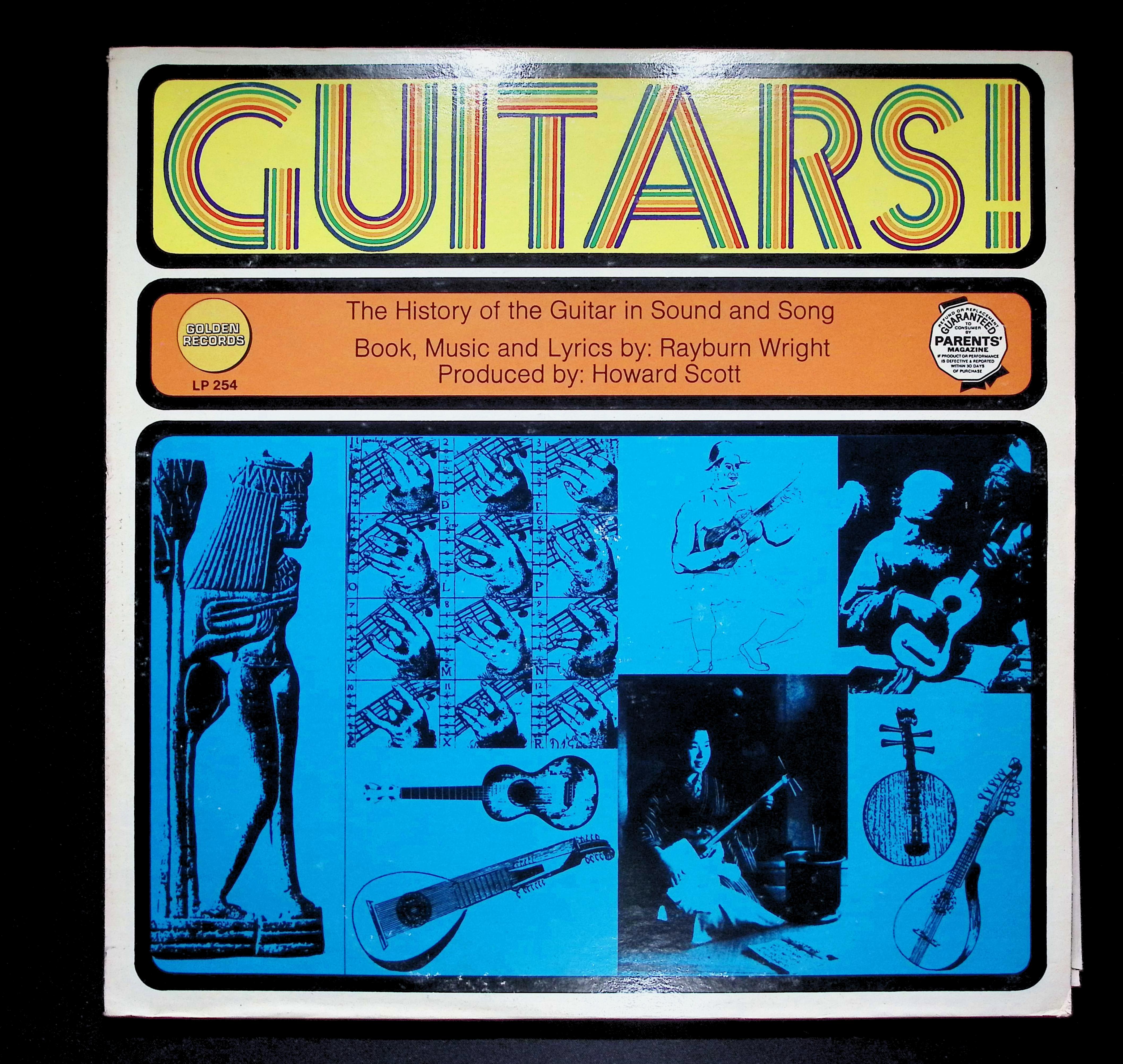 Rayburn Wright - Guitars! History Of Guitar In Sound And Song 12" LP 1972