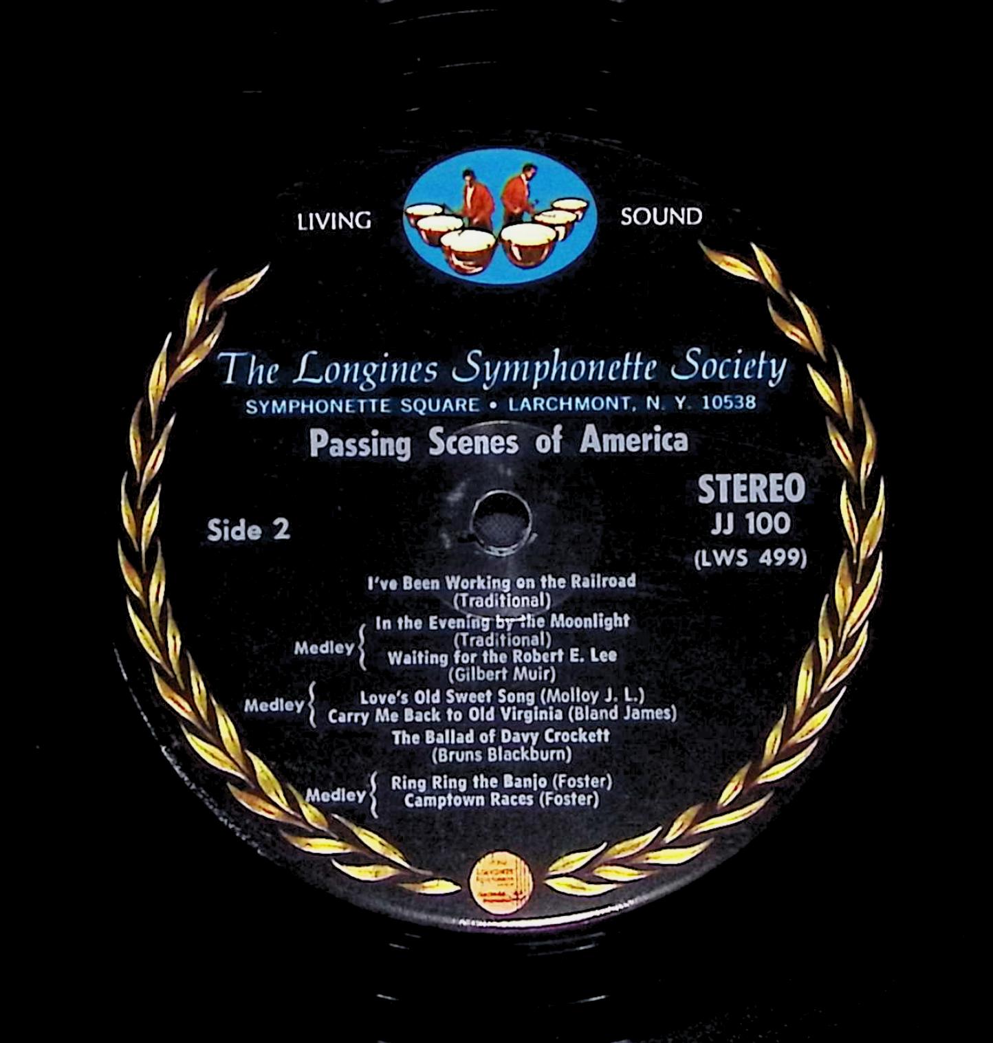 The Longines Symphonette - Passing Scenes Of America (12" LP, 2022) — image 2