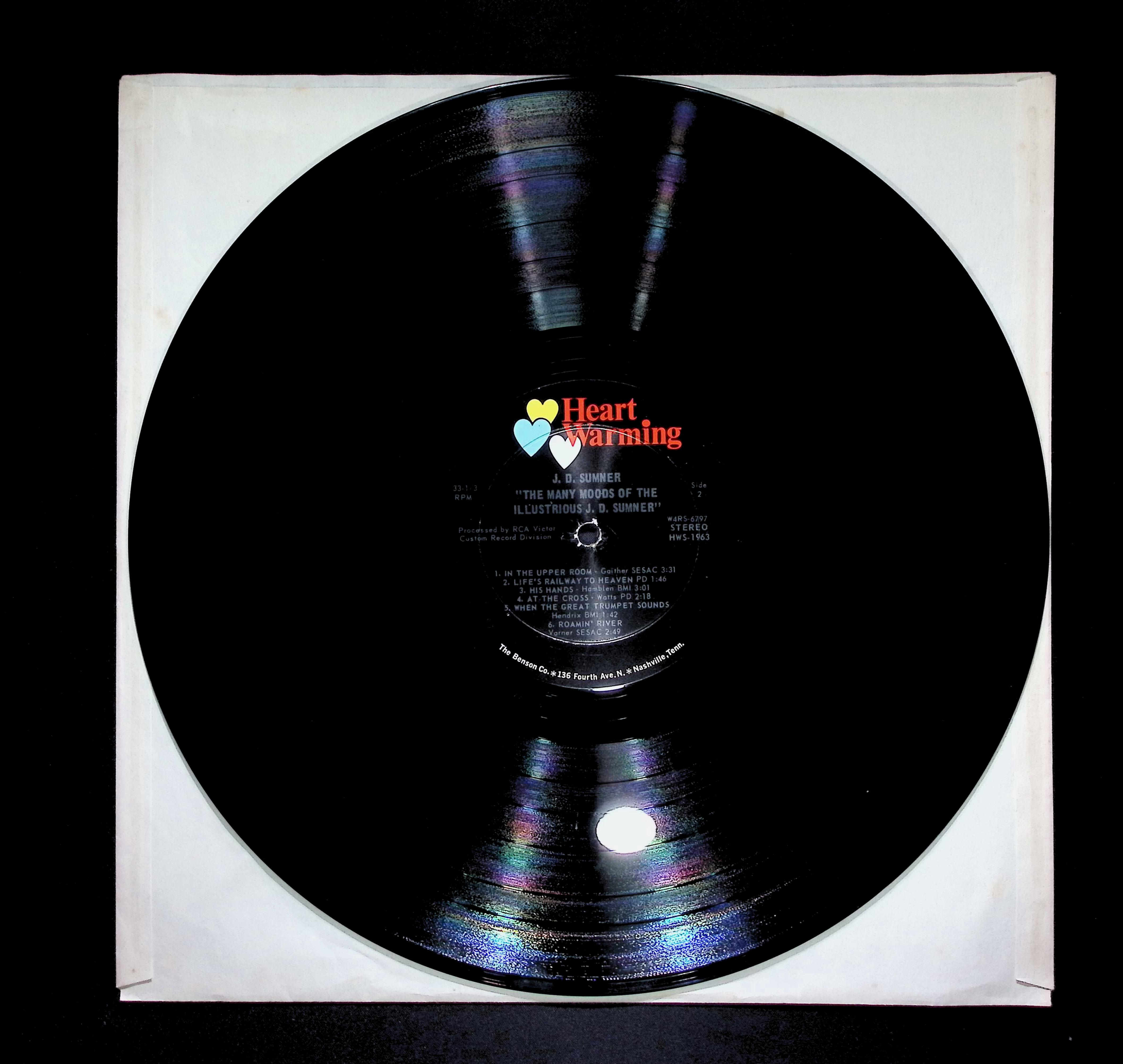 J. D. Sumner - The Many Moods Of The Illustrious J. D. Sumner 12" LP HWS-1963 — image 3