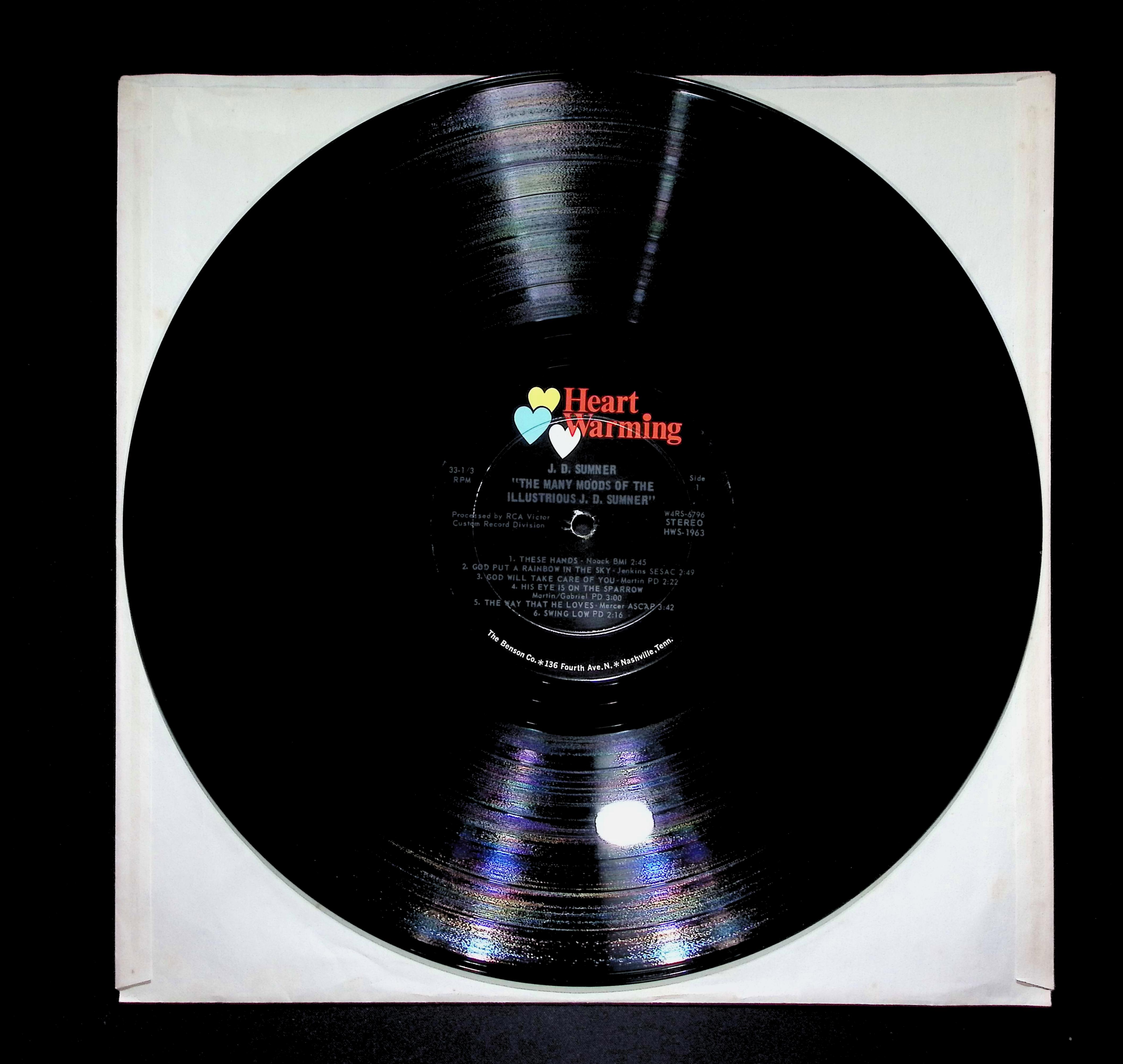 J. D. Sumner - The Many Moods Of The Illustrious J. D. Sumner 12" LP HWS-1963 — image 5