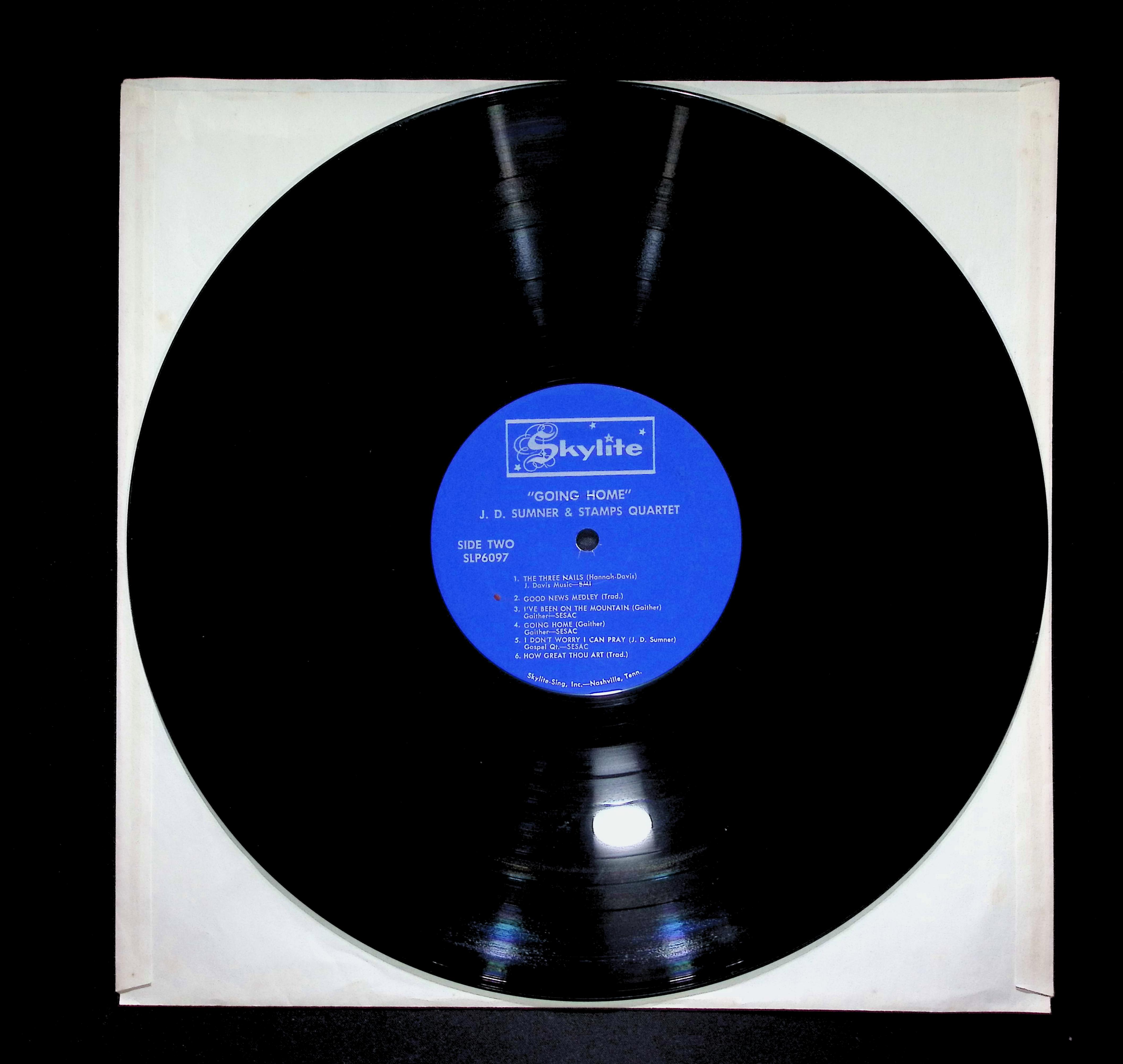 J.D. Sumner & The Stamps Goin' Home 12" LP 2018 SLP6097 Folk, World, & Country — image 3