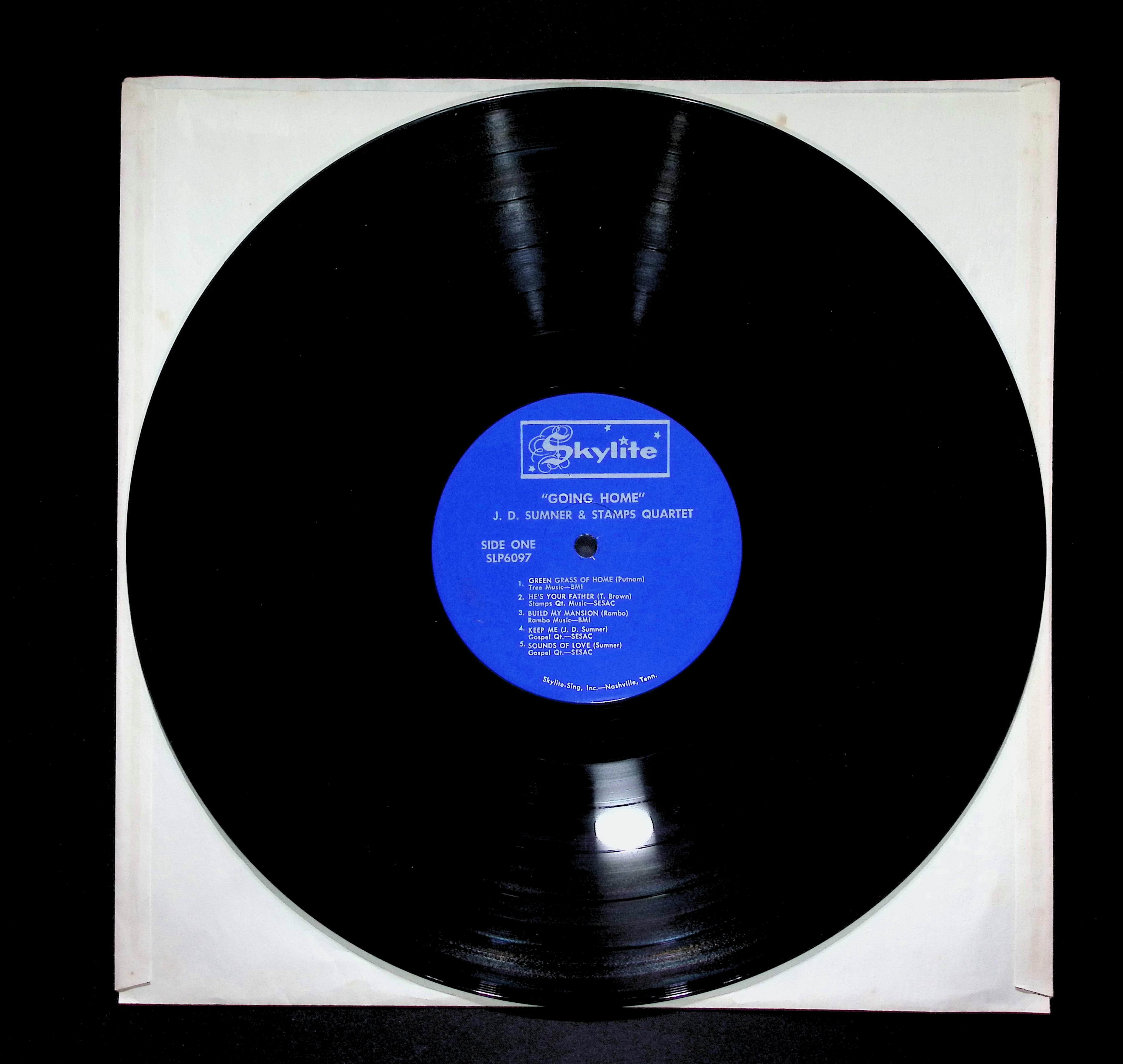 J.D. Sumner & The Stamps Goin' Home 12" LP 2018 SLP6097 Folk, World, & Country — image 5