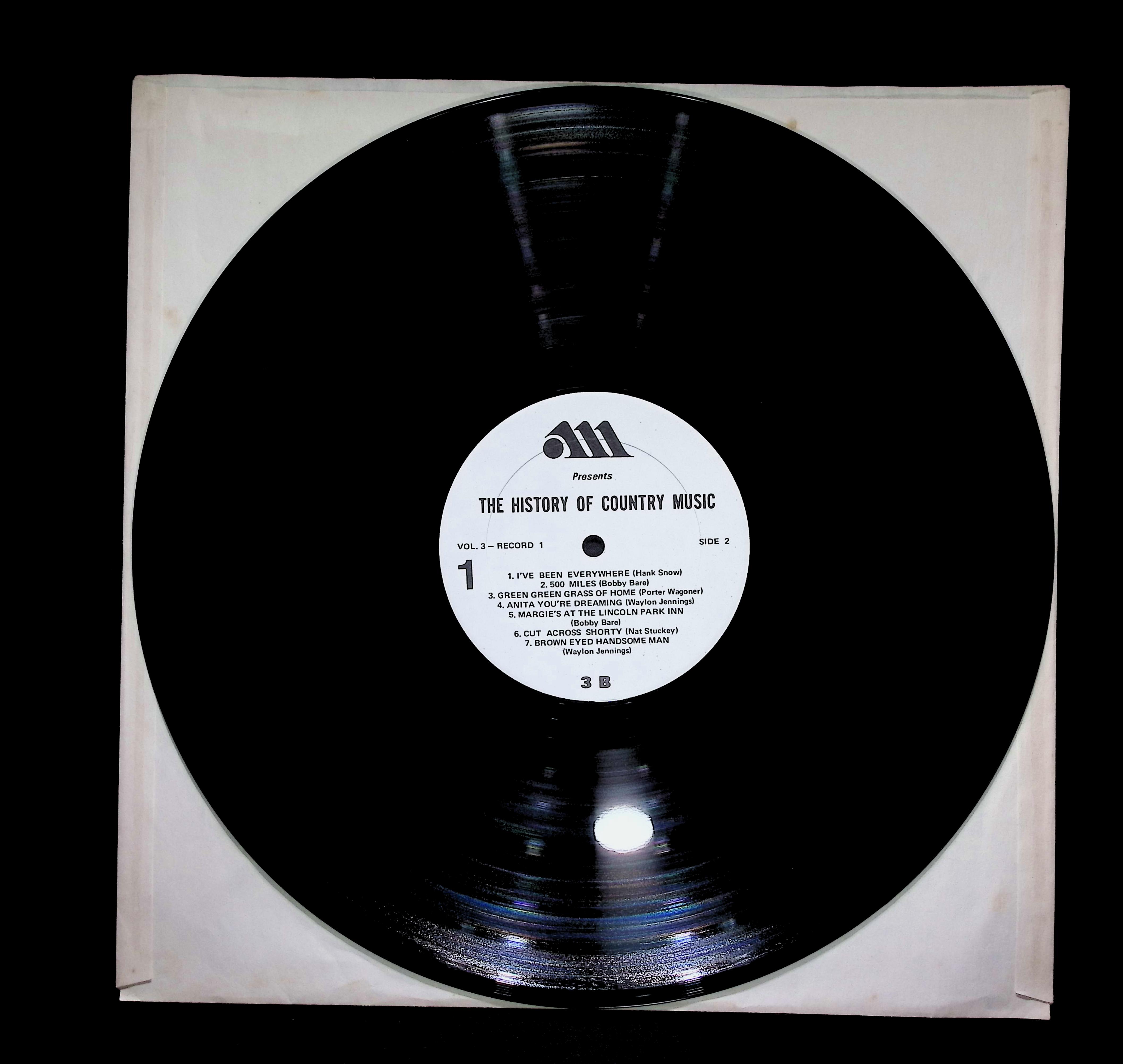Various Artists - The History of Country Music Vol 3 12" LP Unknown Country — image 3