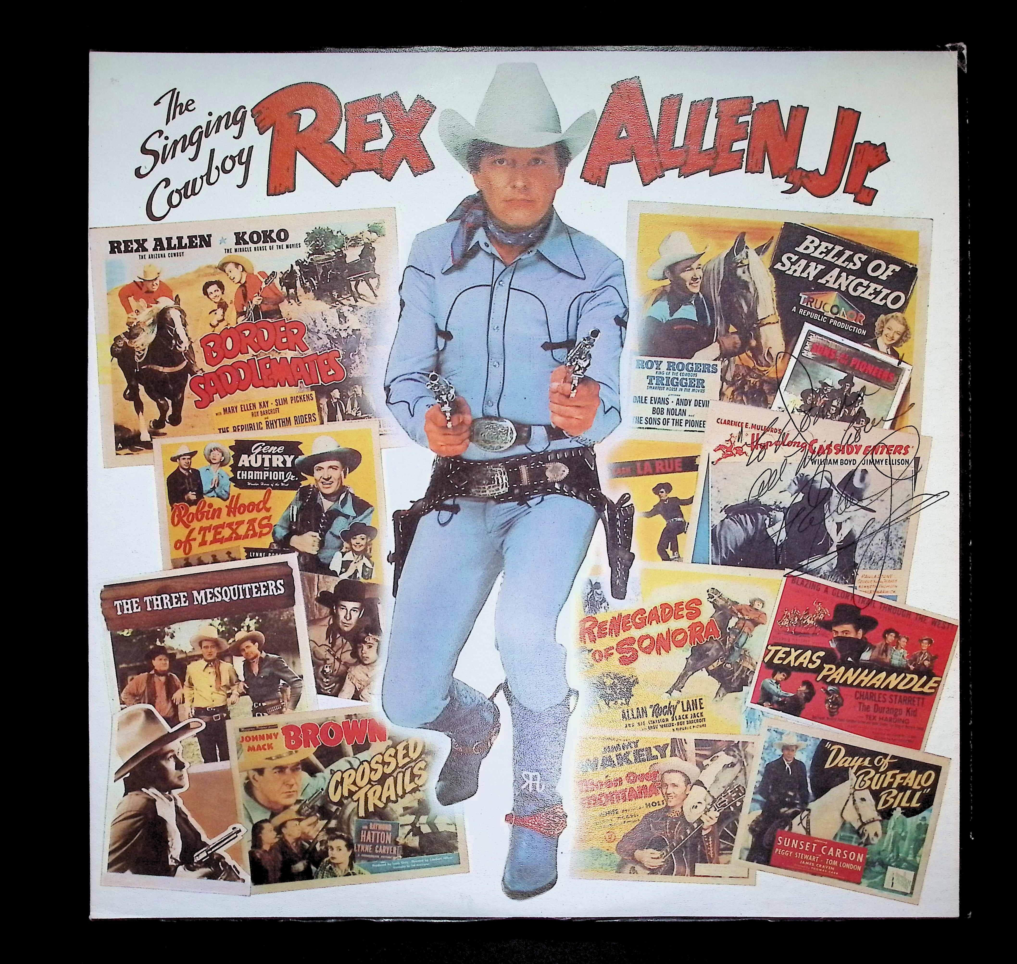 Rex Allen Jr. The Singing Cowboy 12" LP 2022 RAJ-SC-83 Folk, World, & Country