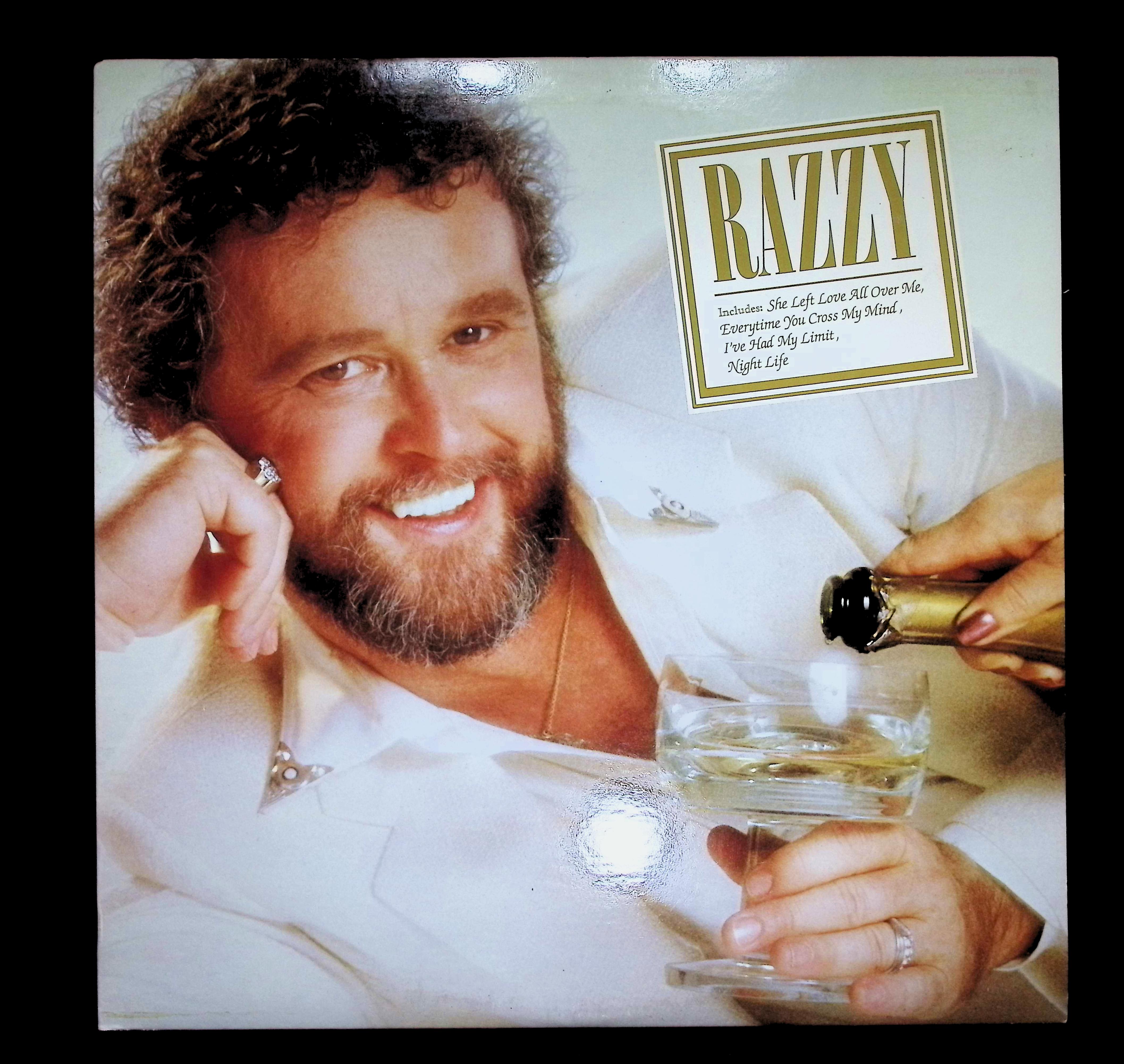 Razzy Bailey Feelin' Right 12" LP 1982 AHL1-4228 Folk, World, & Country