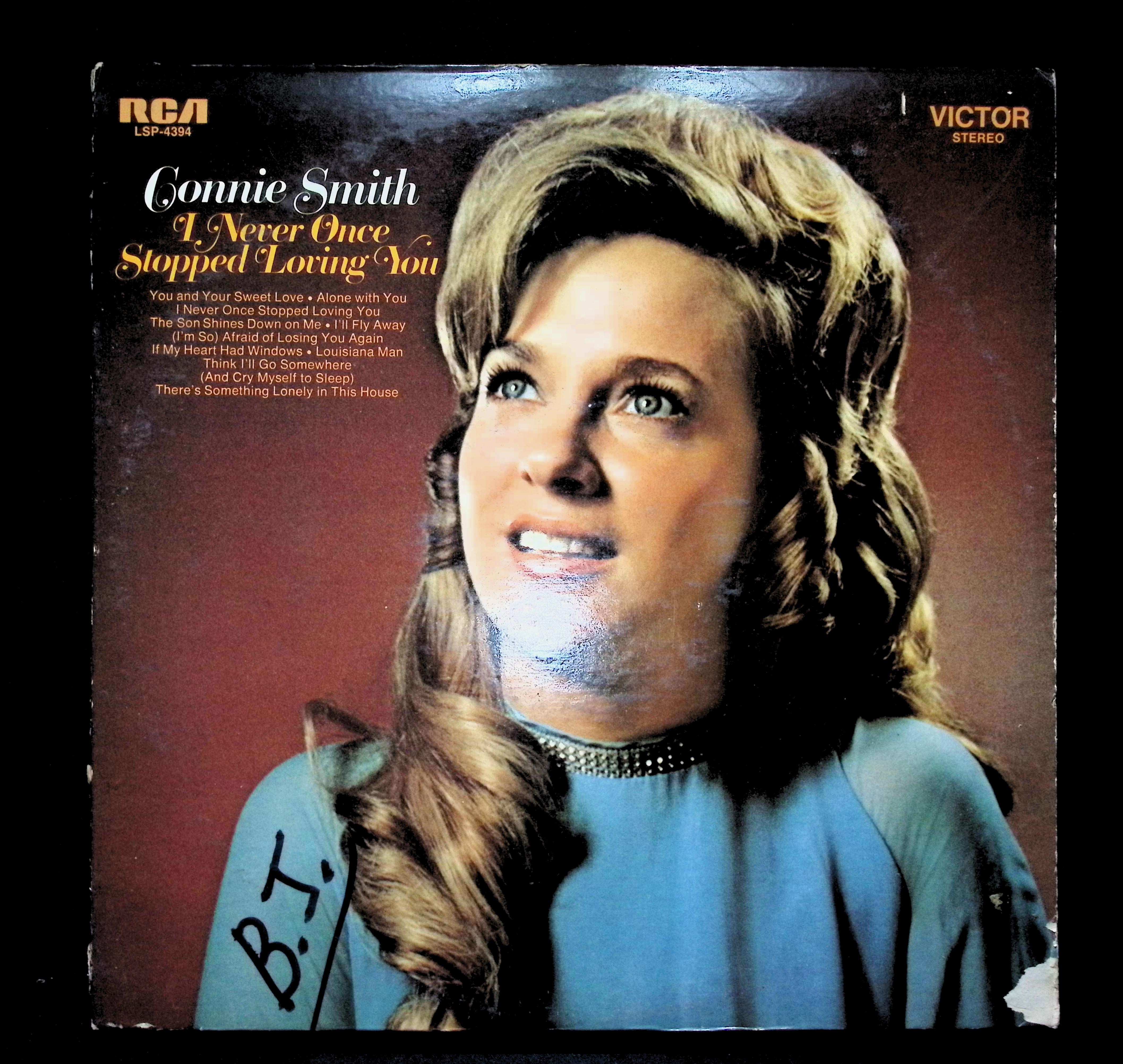 Connie Smith I Never Once Stopped Loving You 12" LP 1970 LSP-4394 Country