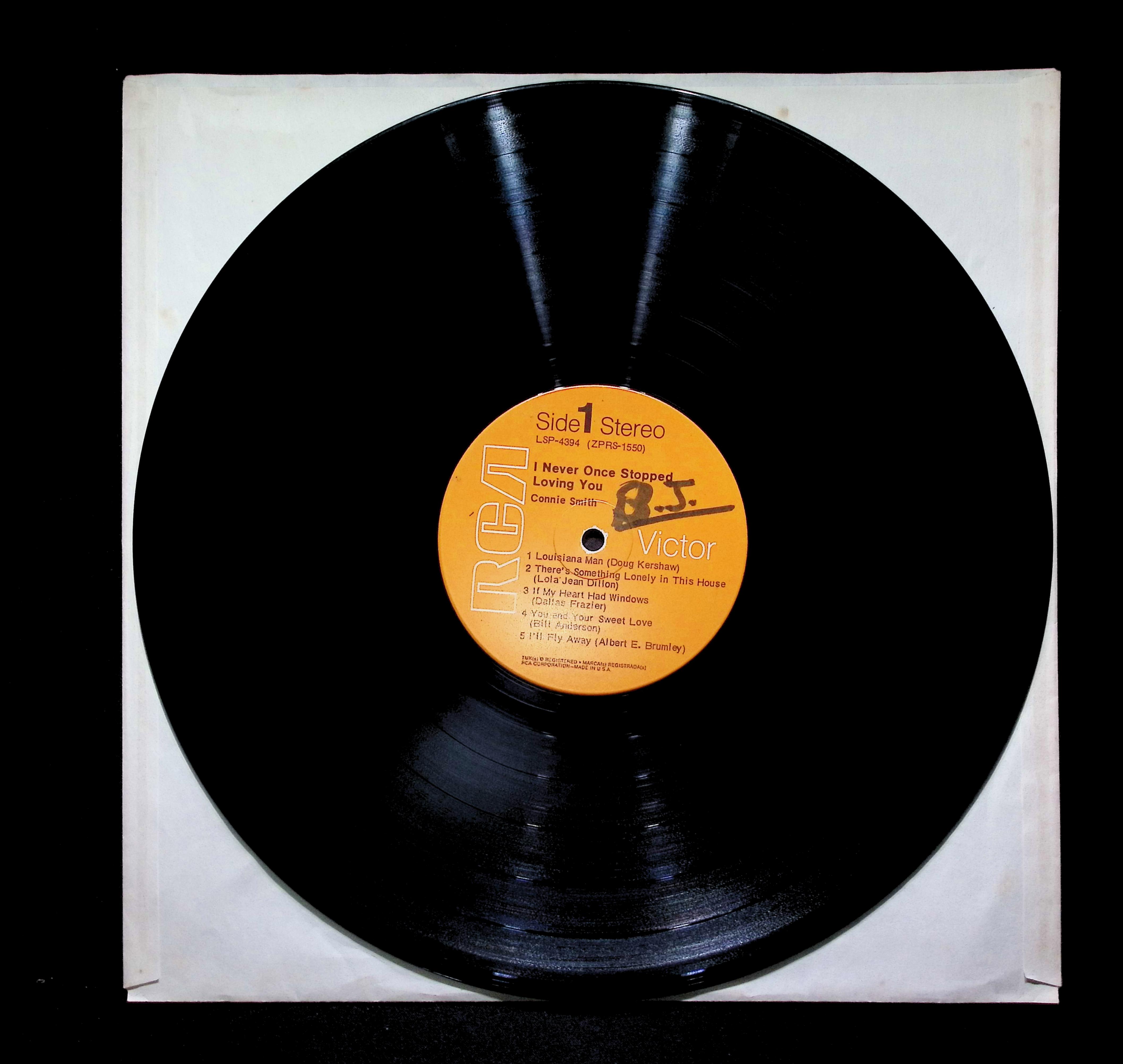 Connie Smith I Never Once Stopped Loving You 12" LP 1970 LSP-4394 Country — image 5
