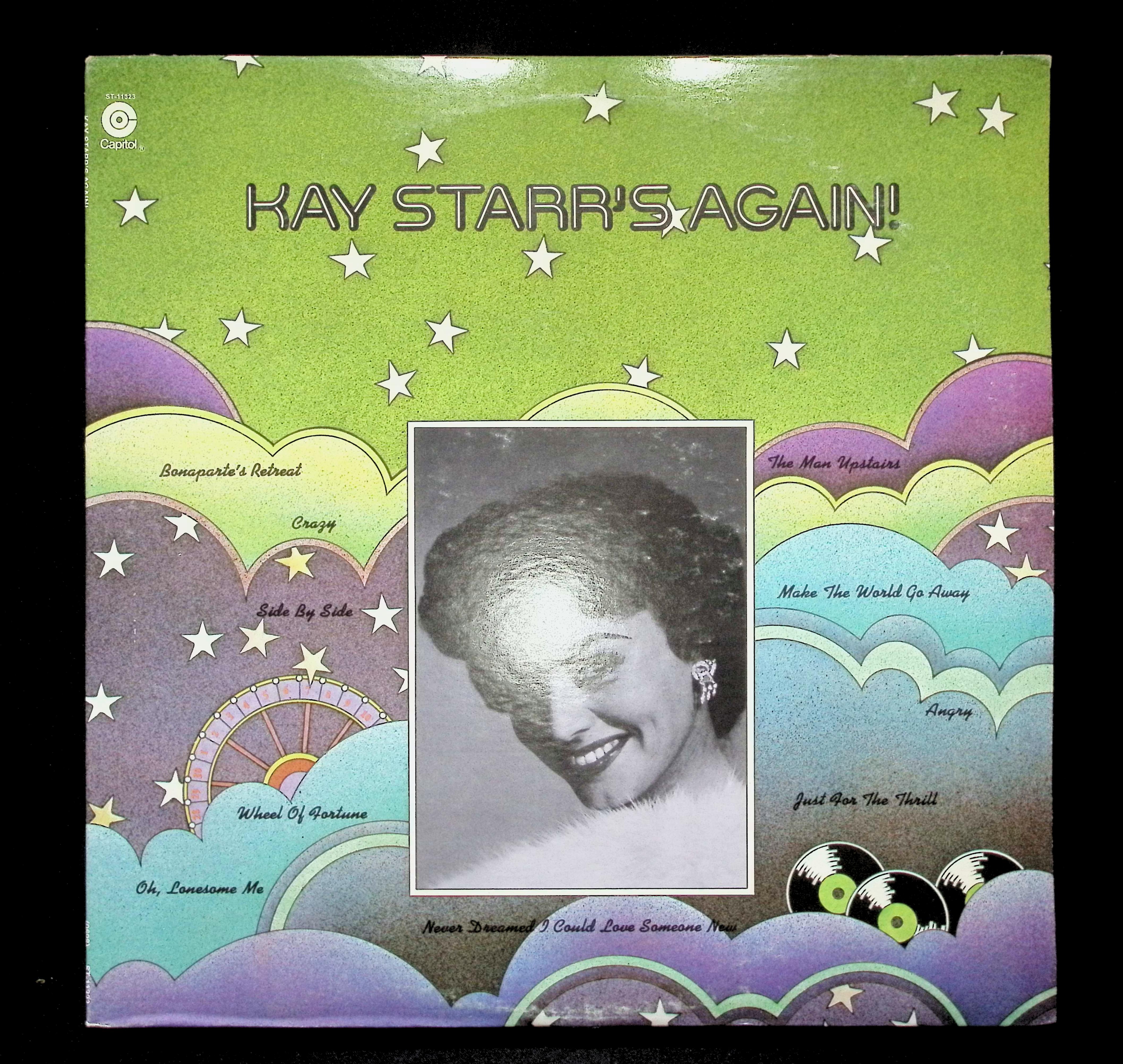 Kay Starr Kay Starr's Again 12" LP 1974 ST 11323 Jazz