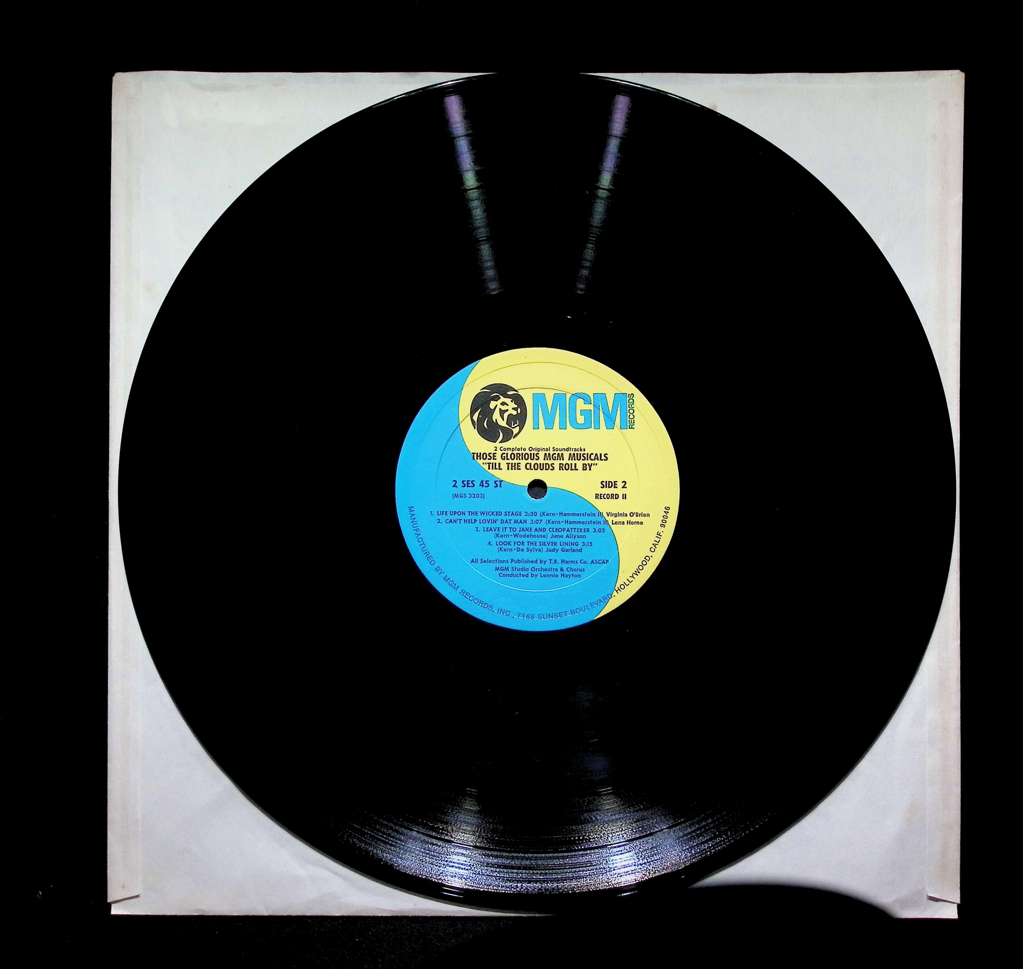 Various - Till The Clouds Roll By / Three Little Words (1973 LP Pop) — image 5