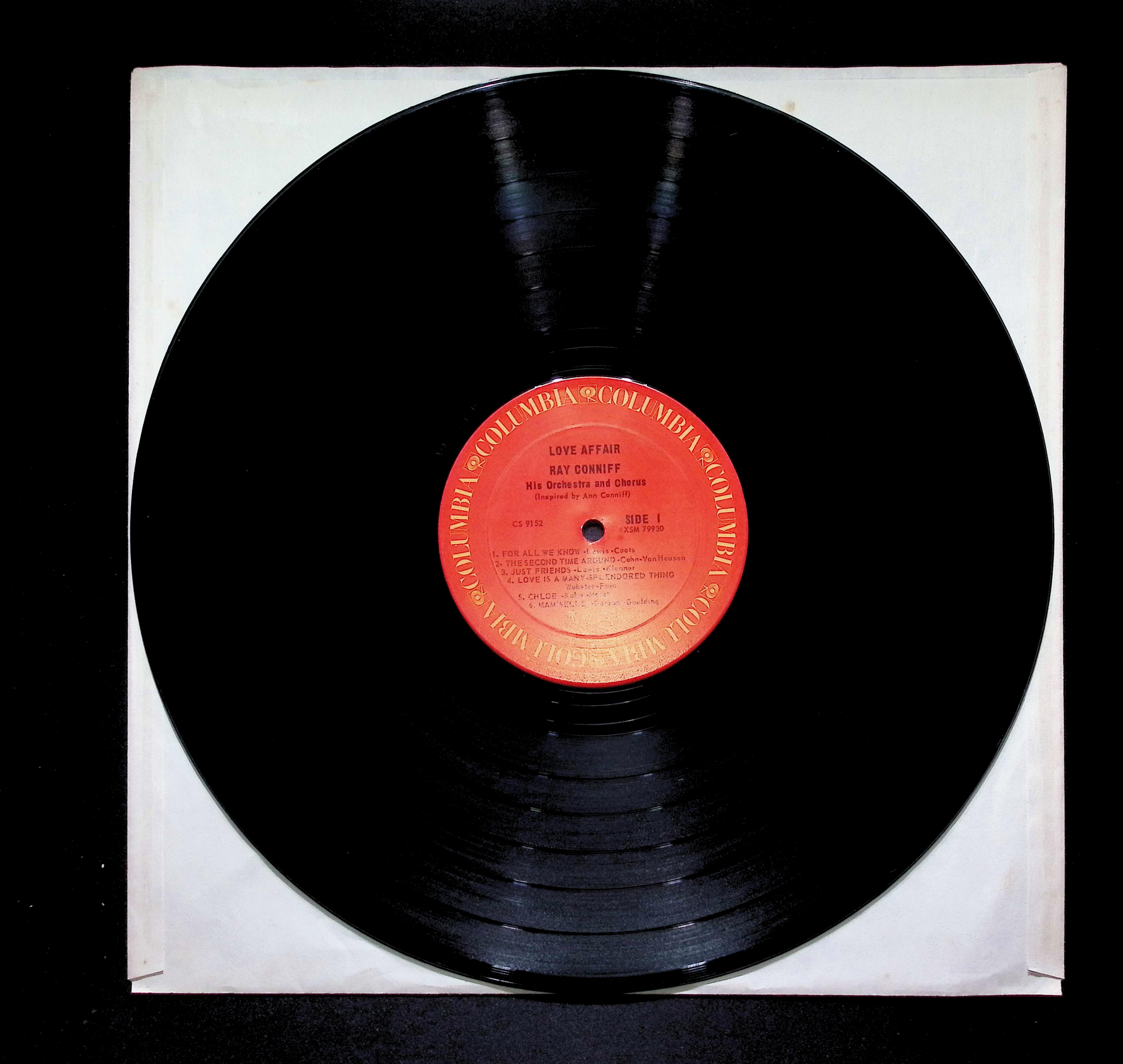Ray Conniff And The Singers Love Affair 12" LP 1965 CS 9152 Jazz — image 3
