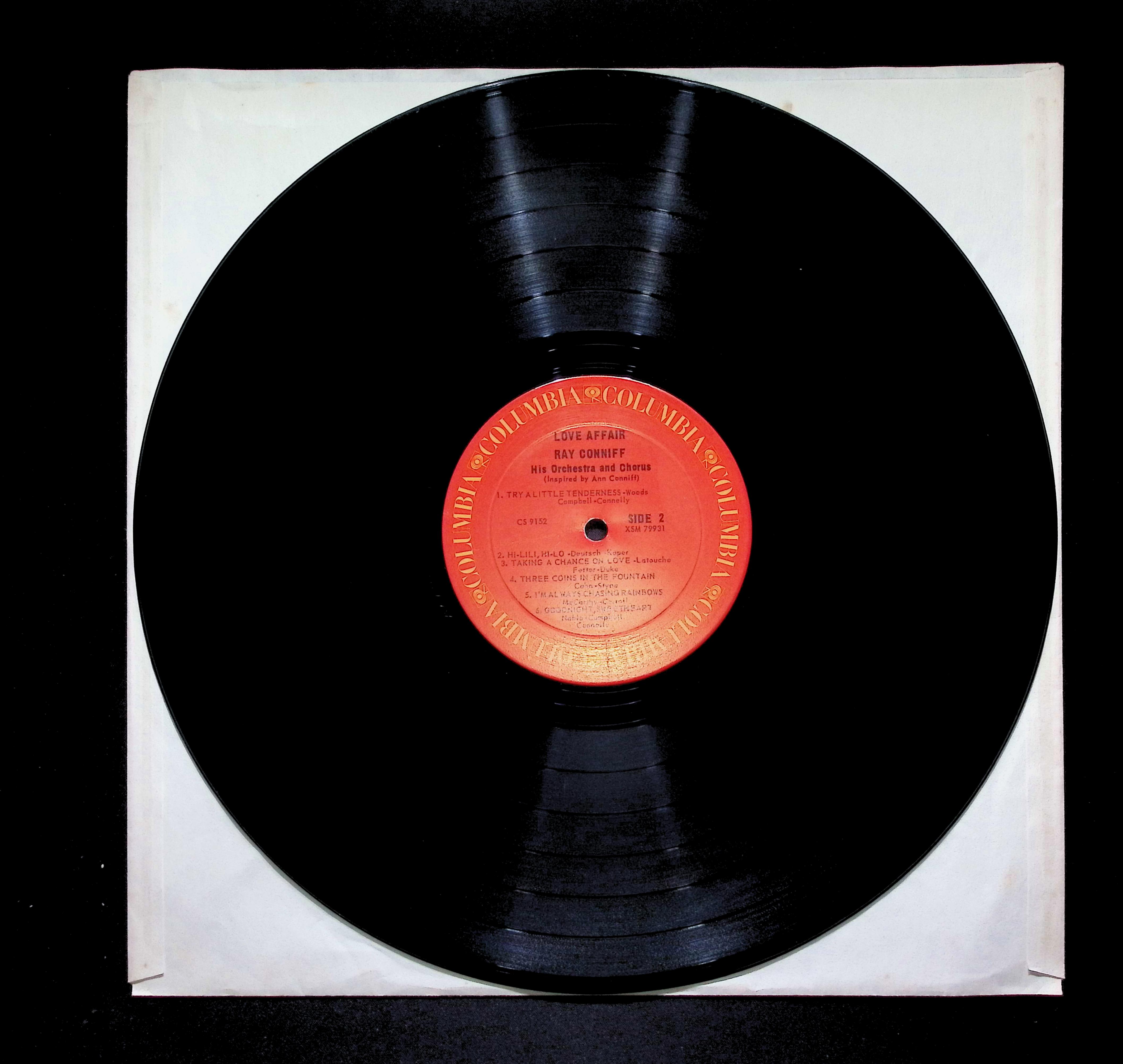 Ray Conniff And The Singers Love Affair 12" LP 1965 CS 9152 Jazz — image 5