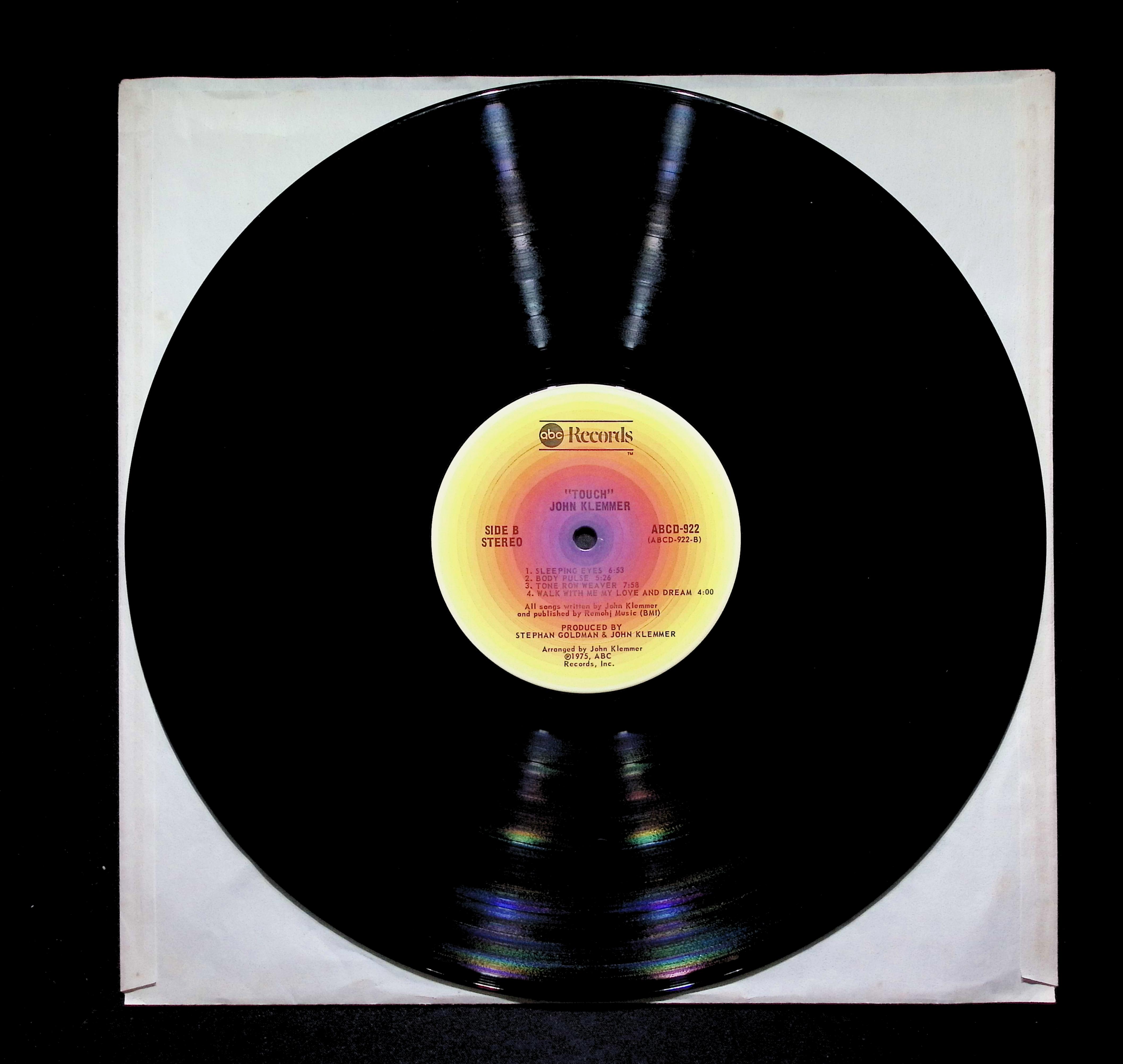 John Klemmer Touch 12" LP 1975 ABCD-922 Jazz — image 3