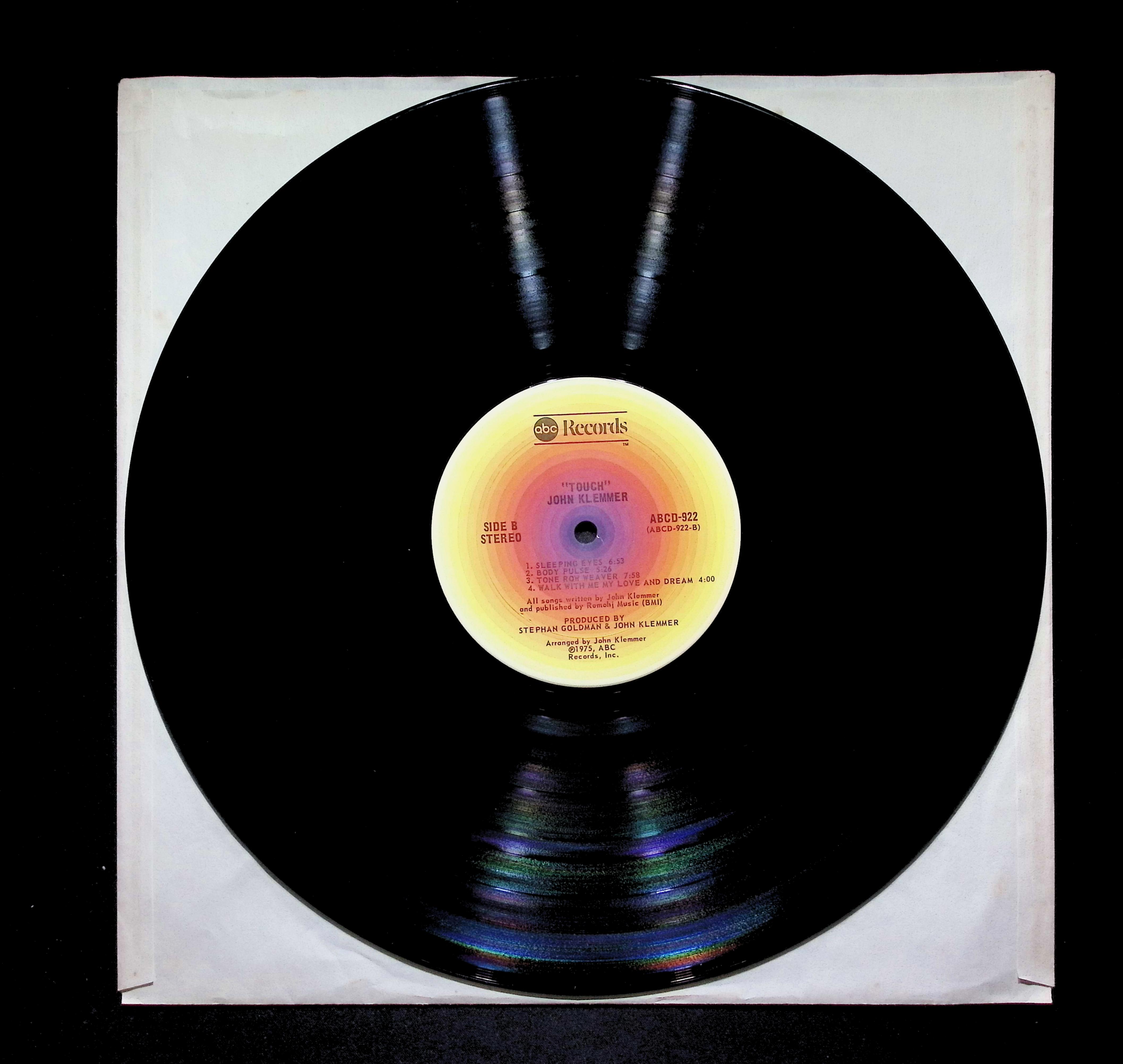John Klemmer Touch 12" LP 1975 ABCD-922 Jazz — image 5